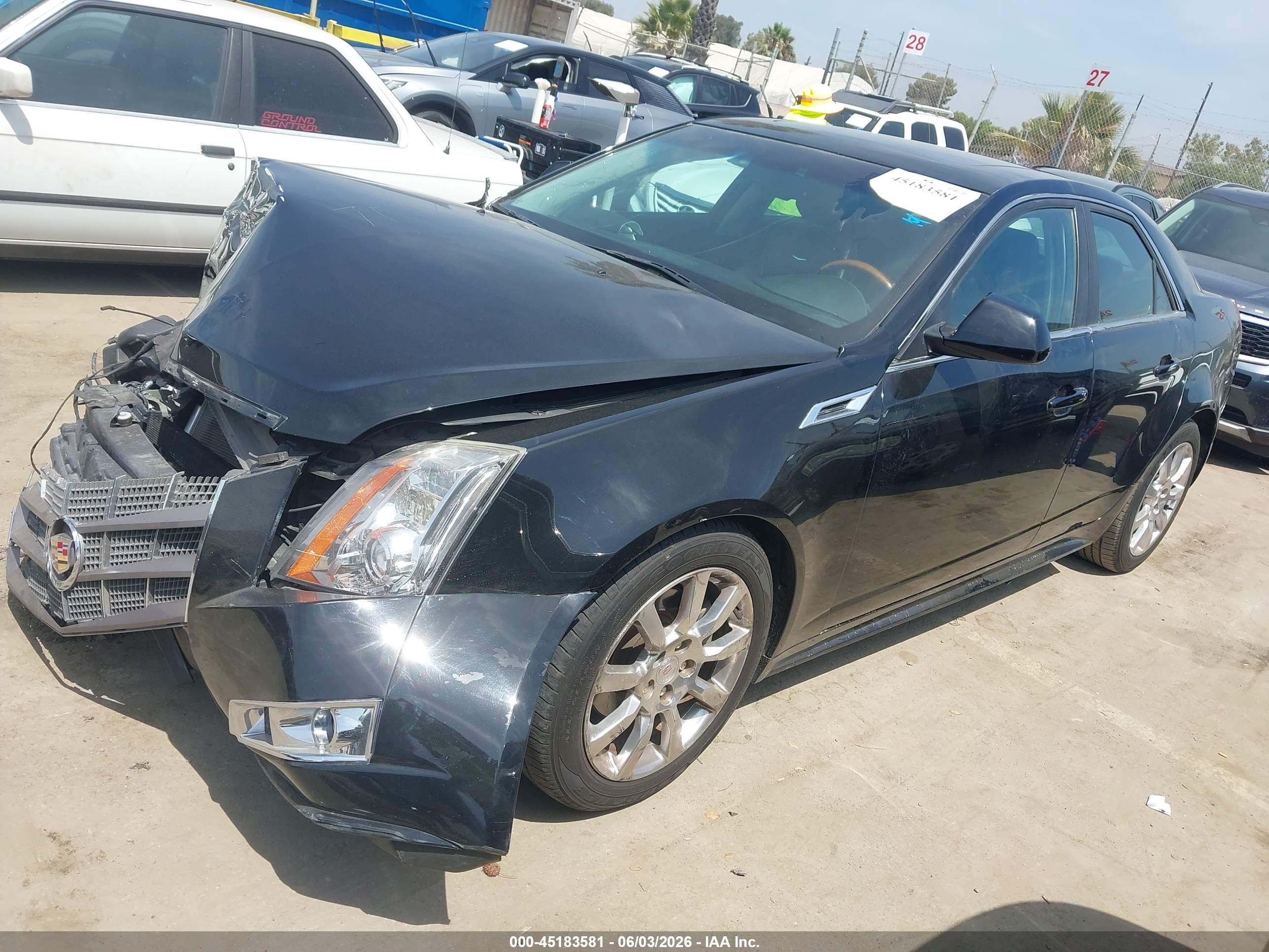 2011 Cadillac Cts Premium Black vin: 1G6DP5ED6B0137195