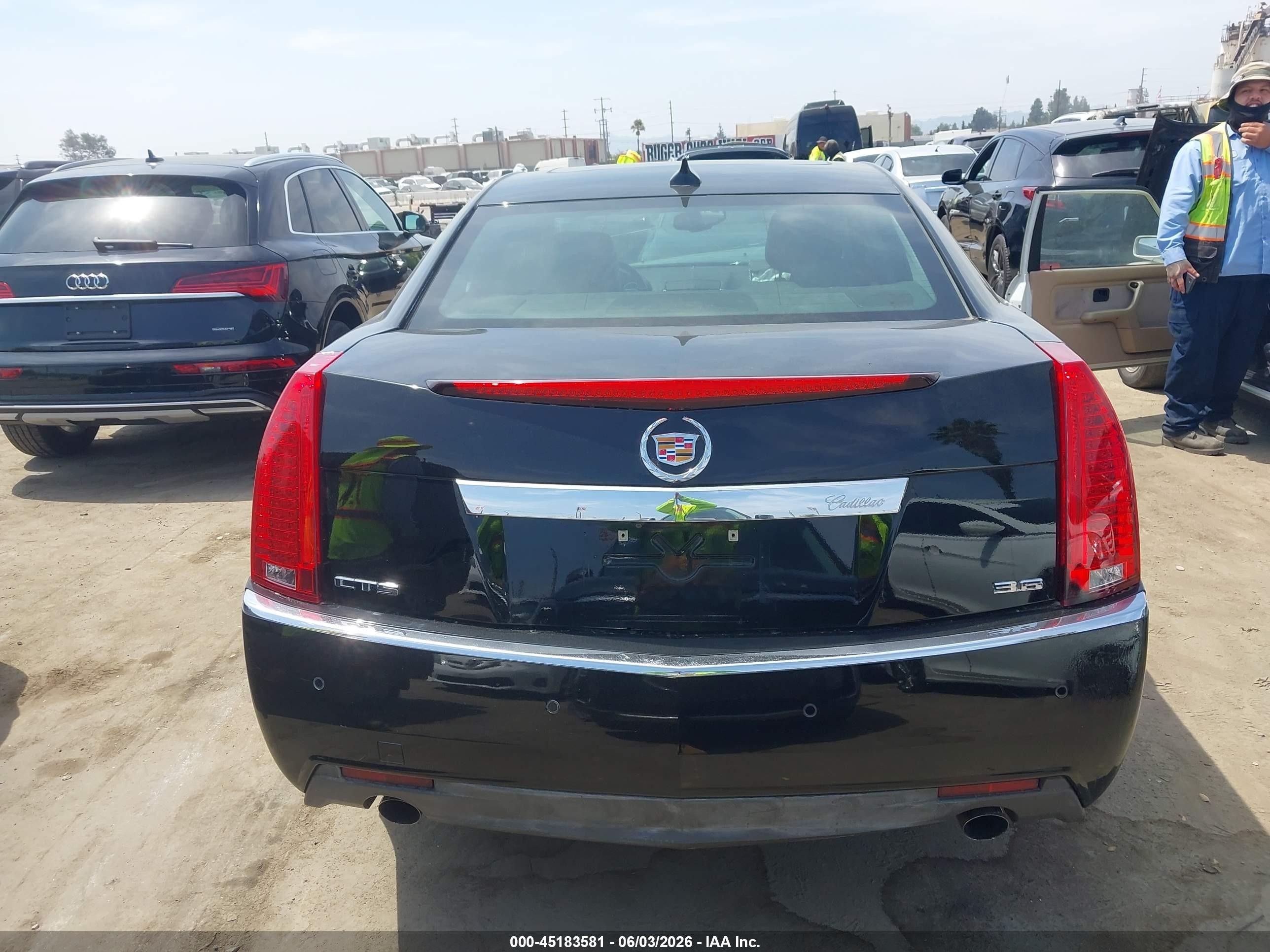 2011 Cadillac Cts Premium Black vin: 1G6DP5ED6B0137195