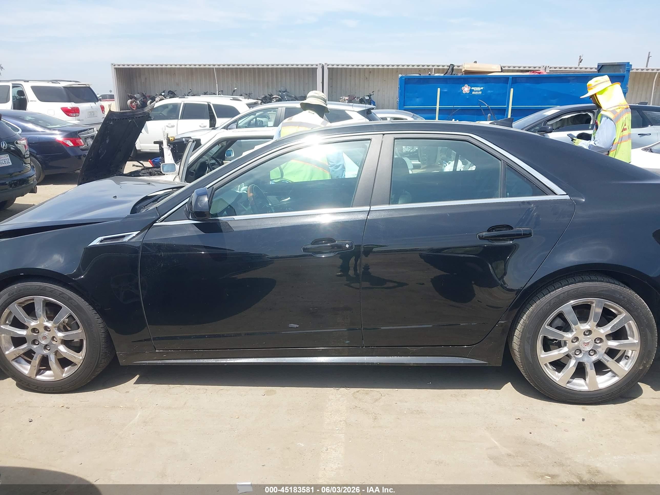 2011 Cadillac Cts Premium Black vin: 1G6DP5ED6B0137195
