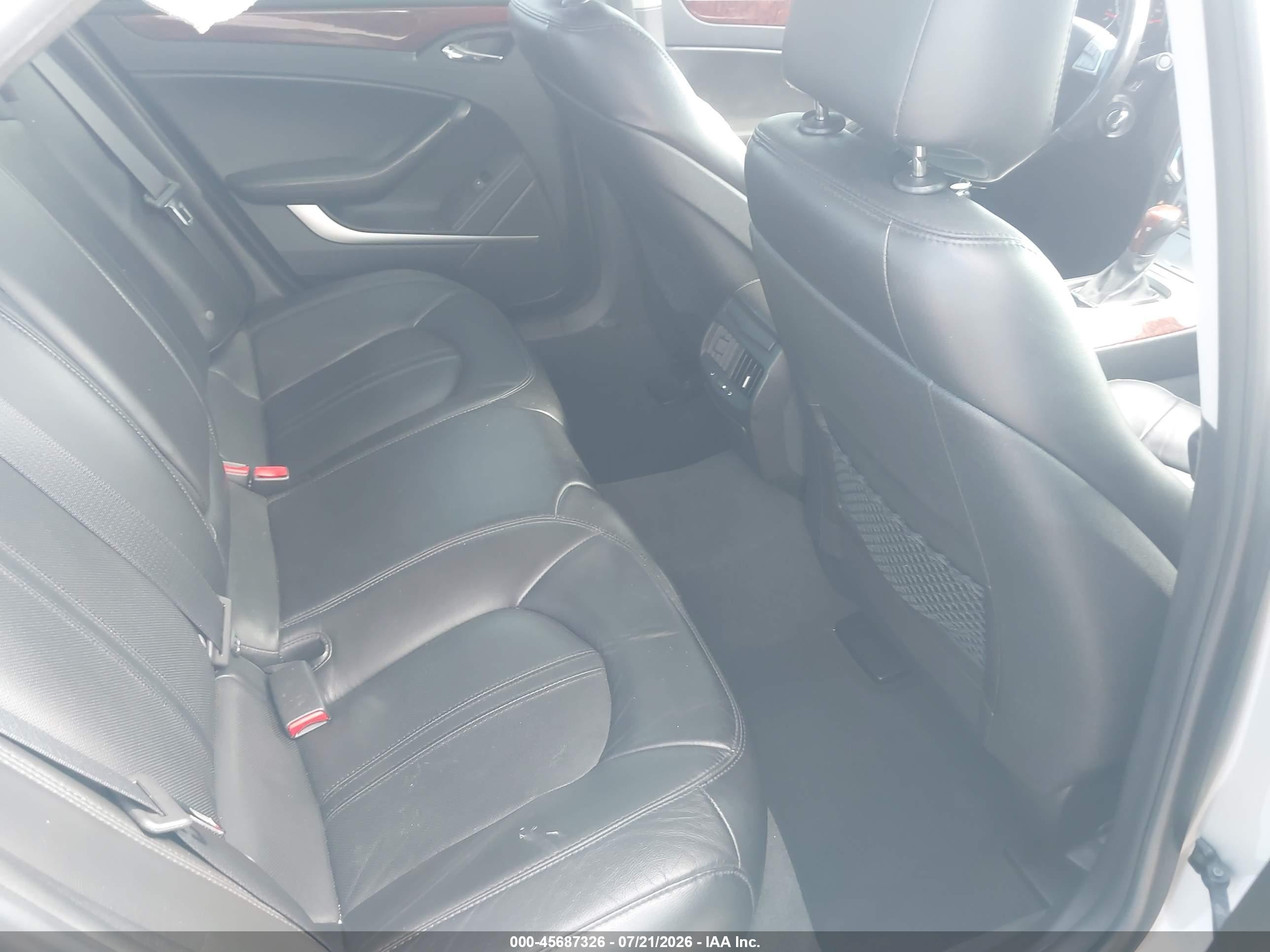 2011 Cadillac Cts Premium Silver vin: 1G6DP5ED8B0143693