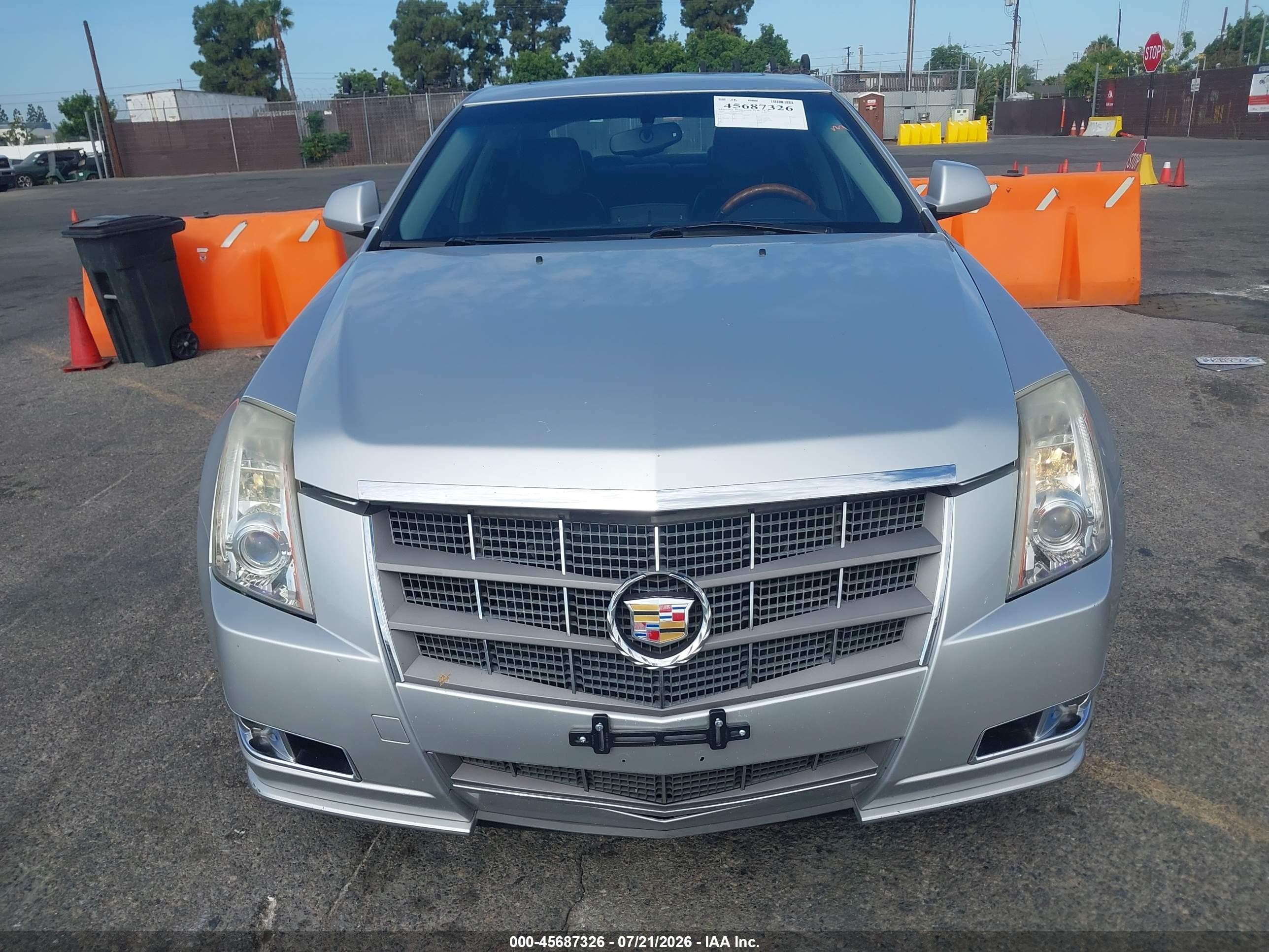 2011 Cadillac Cts Premium Silver vin: 1G6DP5ED8B0143693