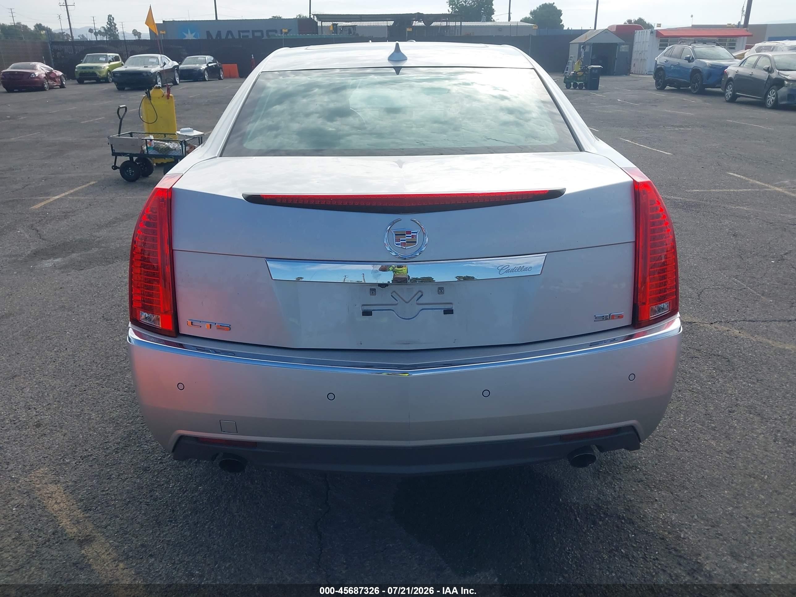 2011 Cadillac Cts Premium Silver vin: 1G6DP5ED8B0143693