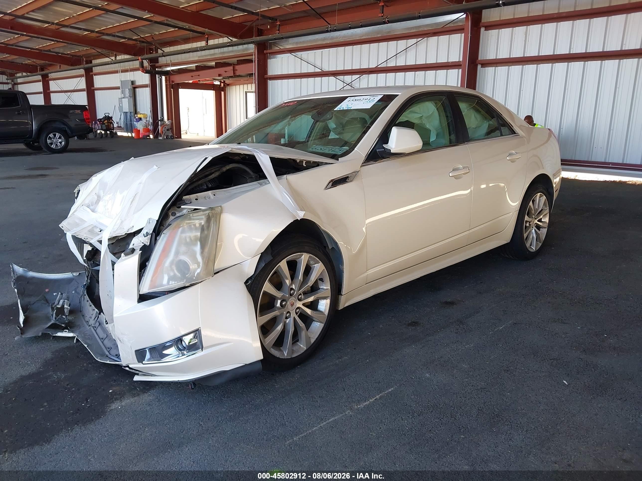 2011 Cadillac Cts Premium Белый vin: 1G6DP5EDXB0148751