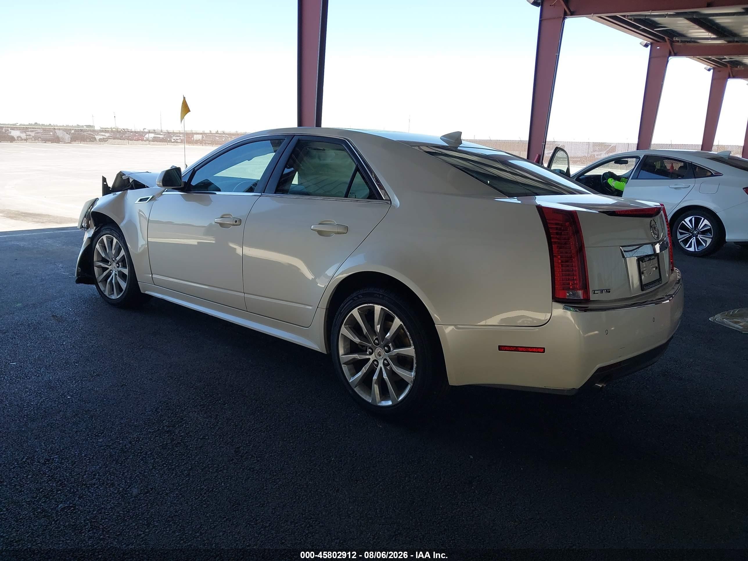 2011 Cadillac Cts Premium Белый vin: 1G6DP5EDXB0148751