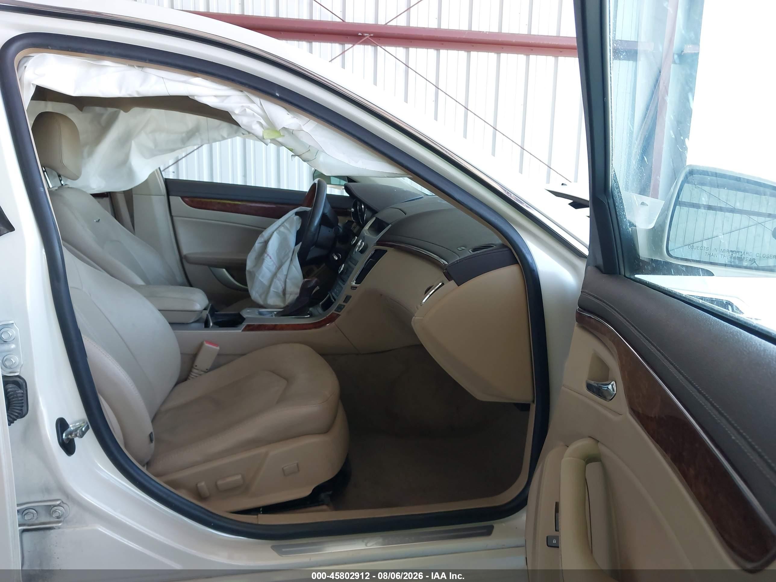 2011 Cadillac Cts Premium Белый vin: 1G6DP5EDXB0148751