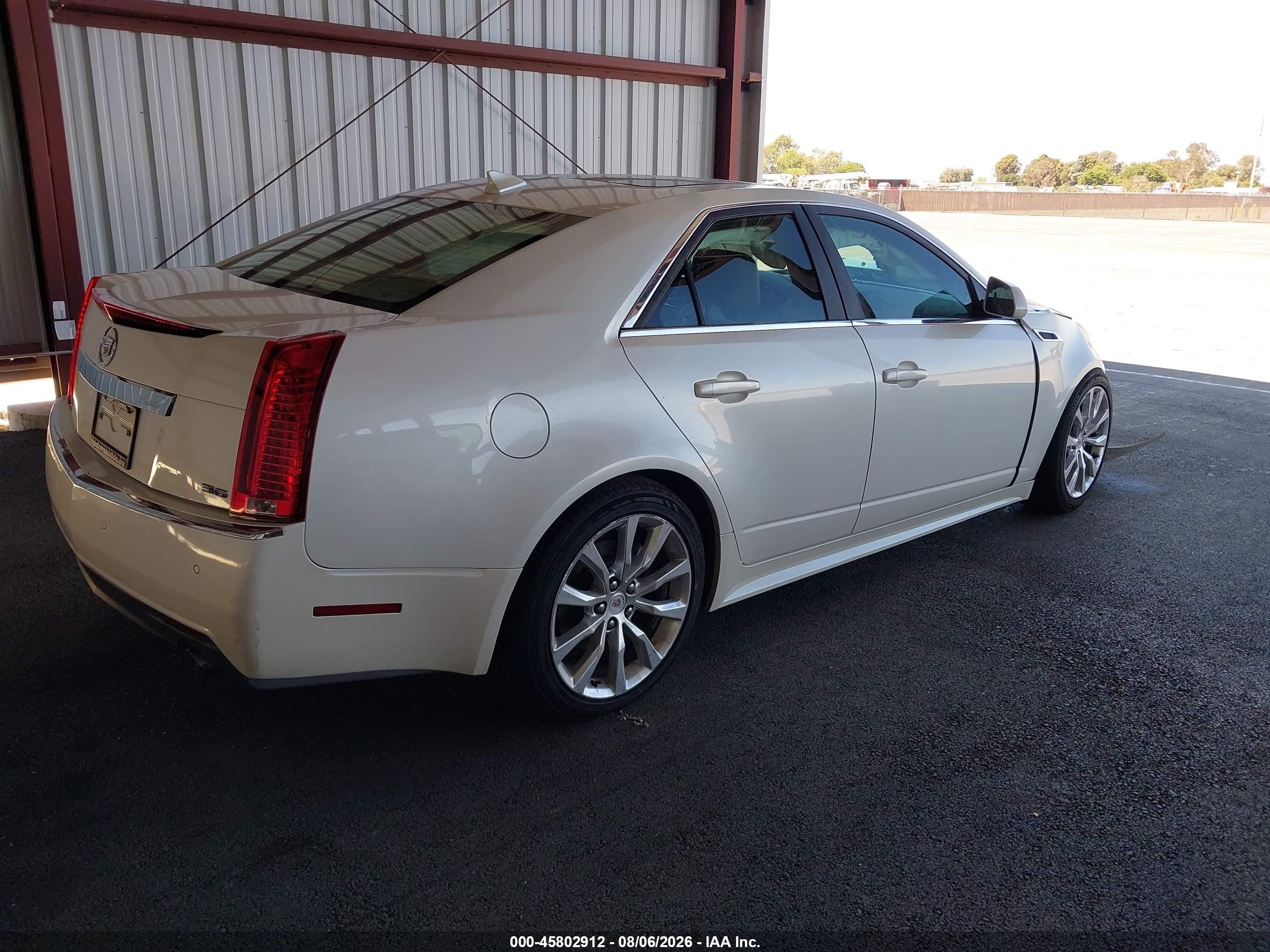 2011 Cadillac Cts Premium Белый vin: 1G6DP5EDXB0148751