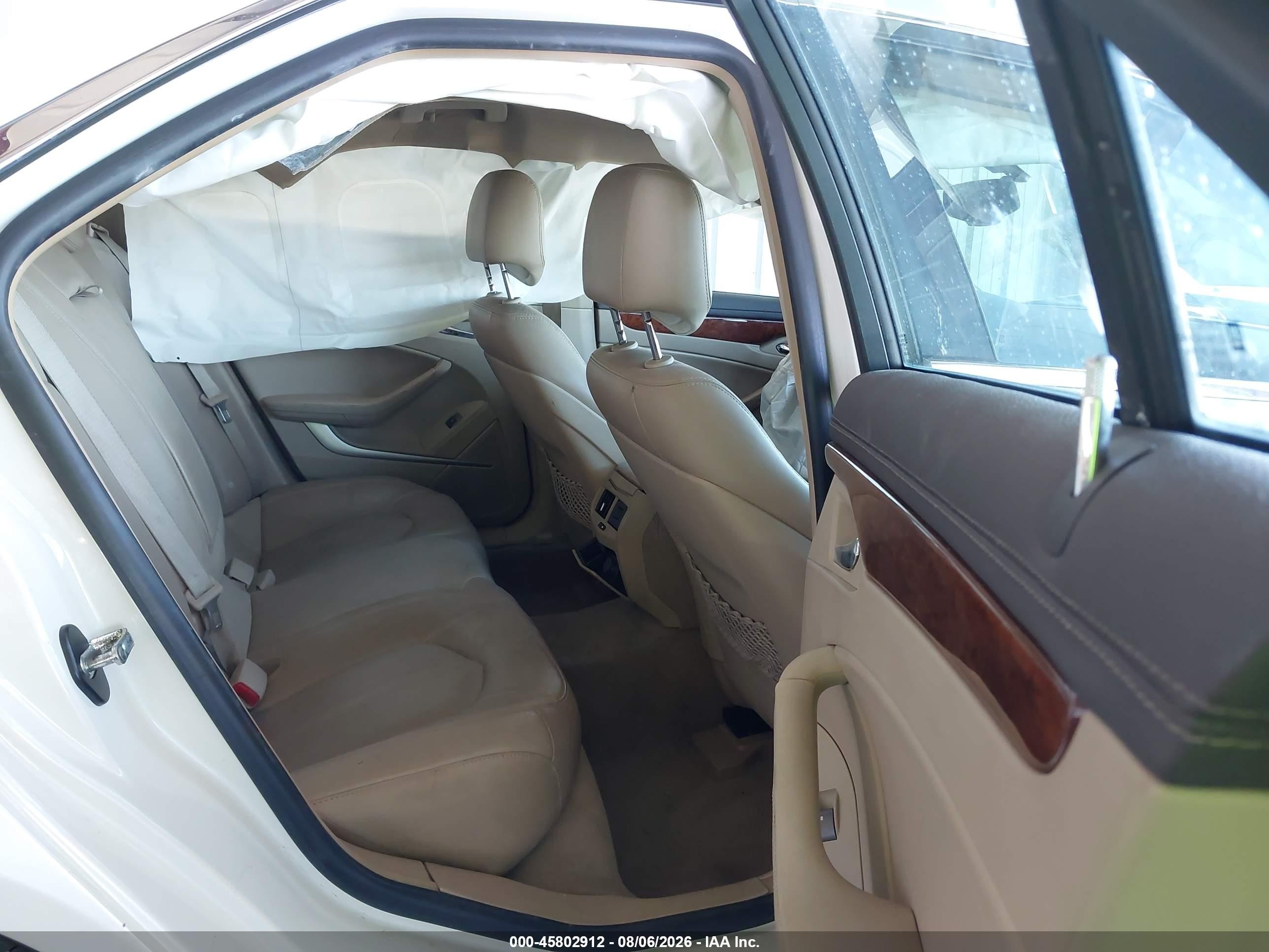 2011 Cadillac Cts Premium Белый vin: 1G6DP5EDXB0148751