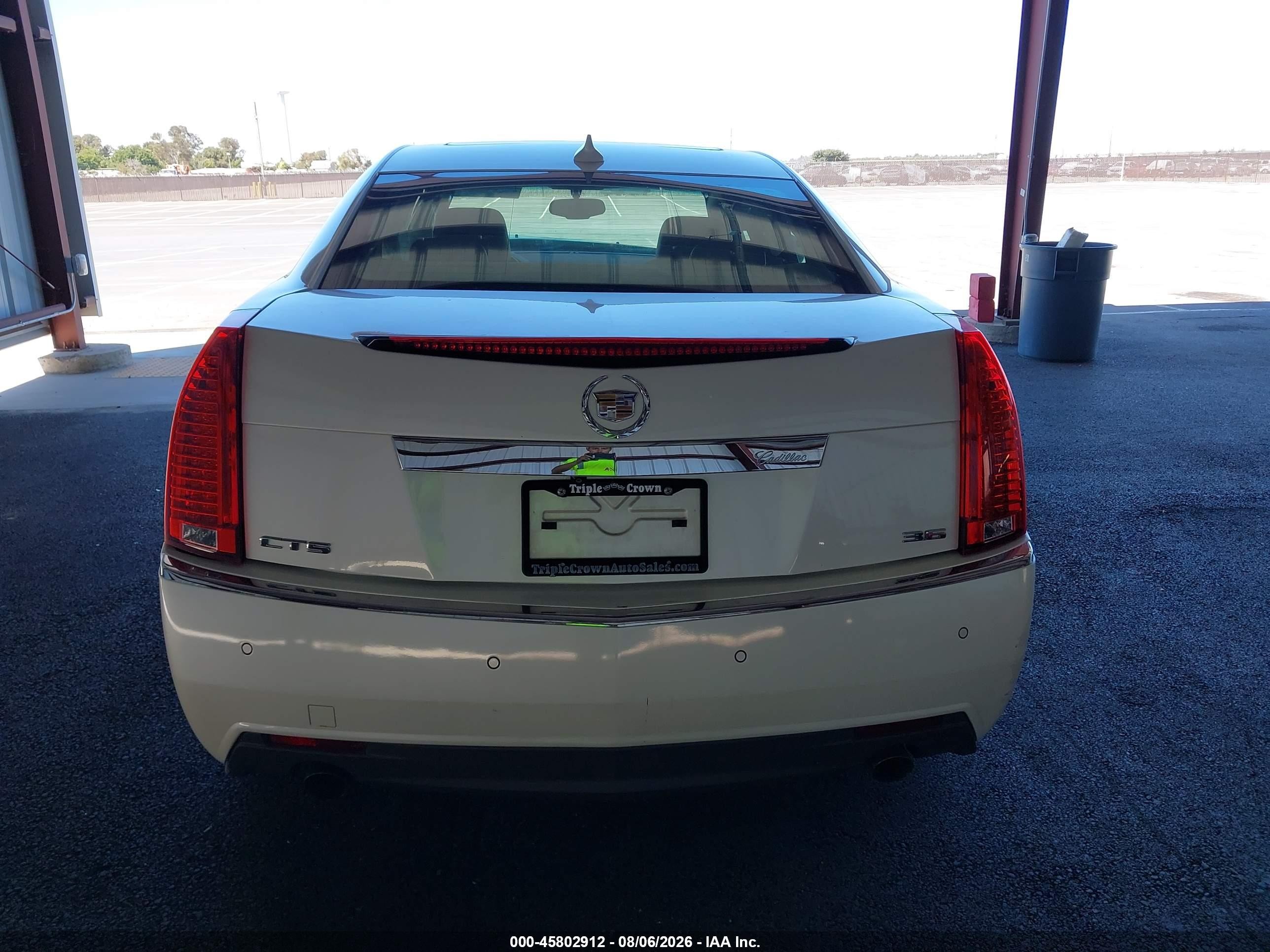 2011 Cadillac Cts Premium Белый vin: 1G6DP5EDXB0148751