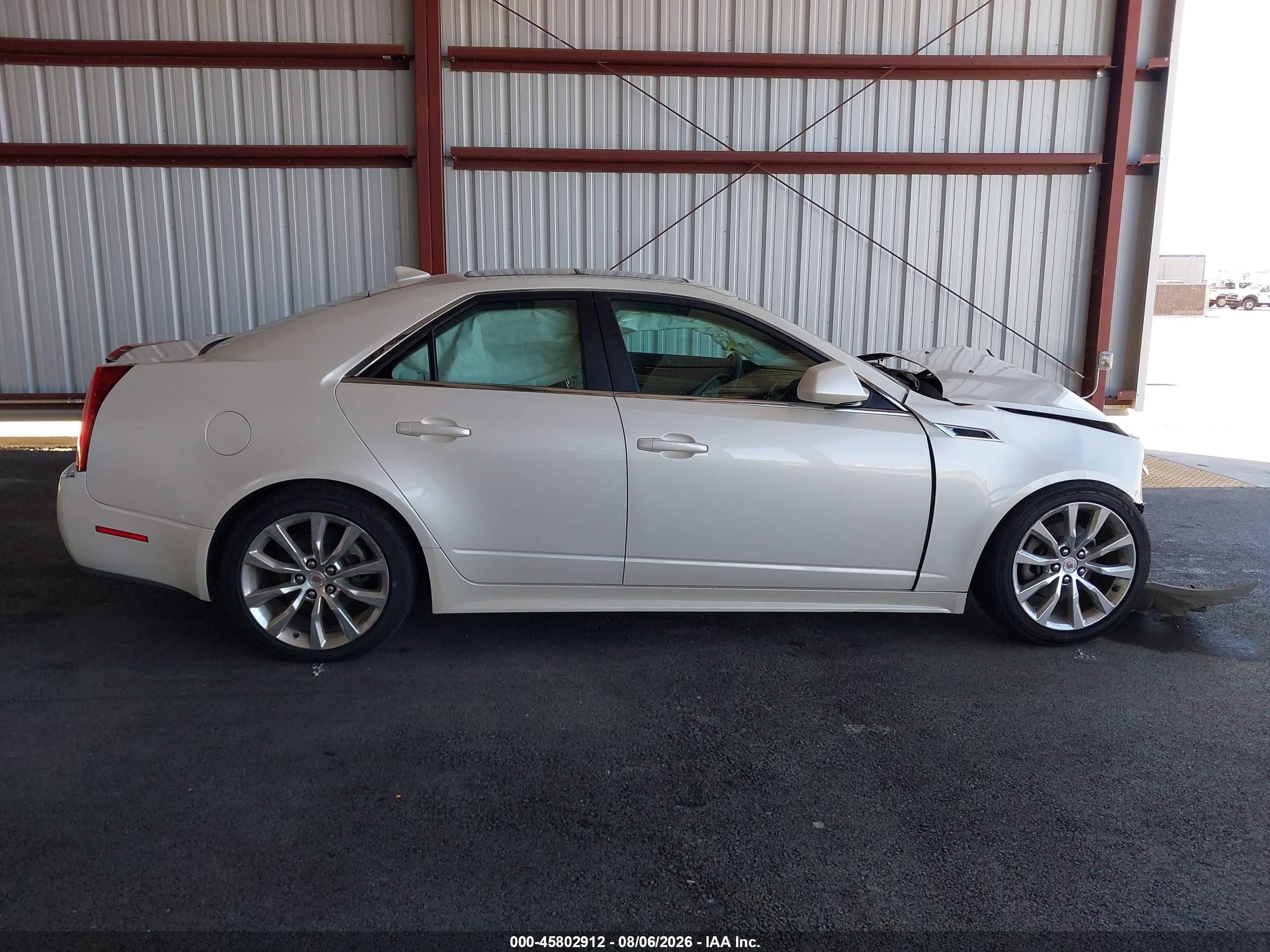 2011 Cadillac Cts Premium Белый vin: 1G6DP5EDXB0148751