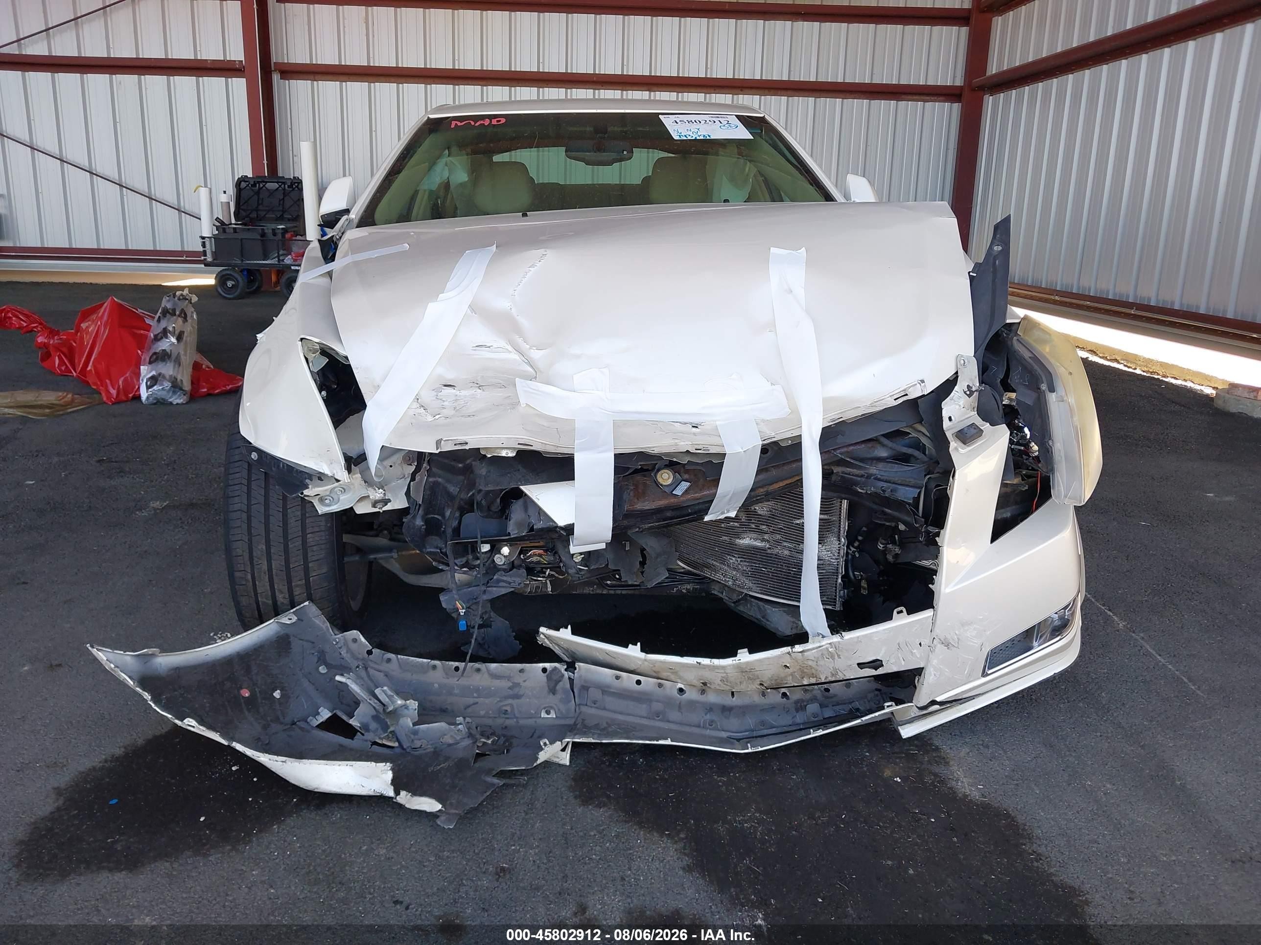 2011 Cadillac Cts Premium Белый vin: 1G6DP5EDXB0148751