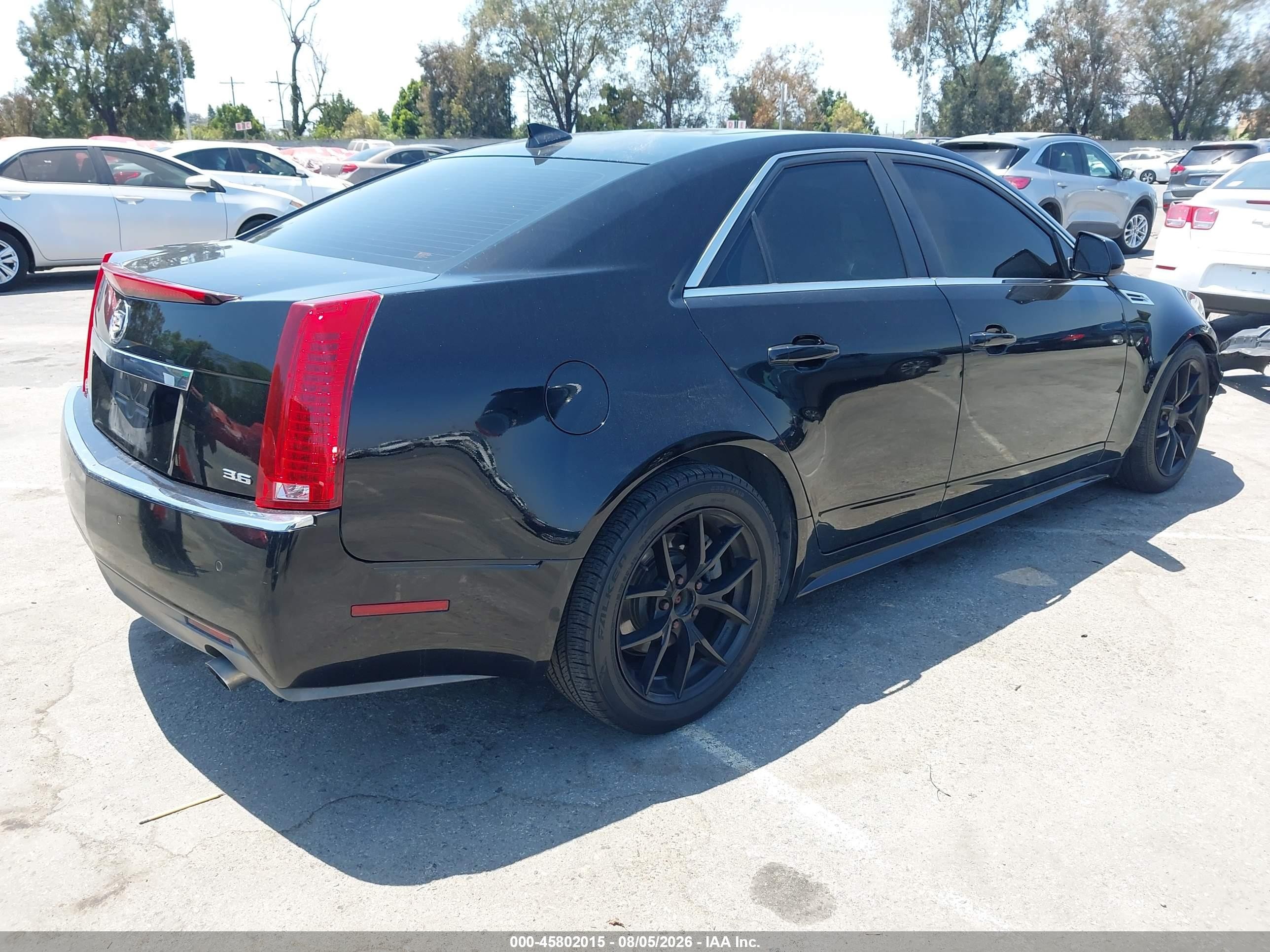 2010 Cadillac Cts Premium Black vin: 1G6DP5EV3A0119518