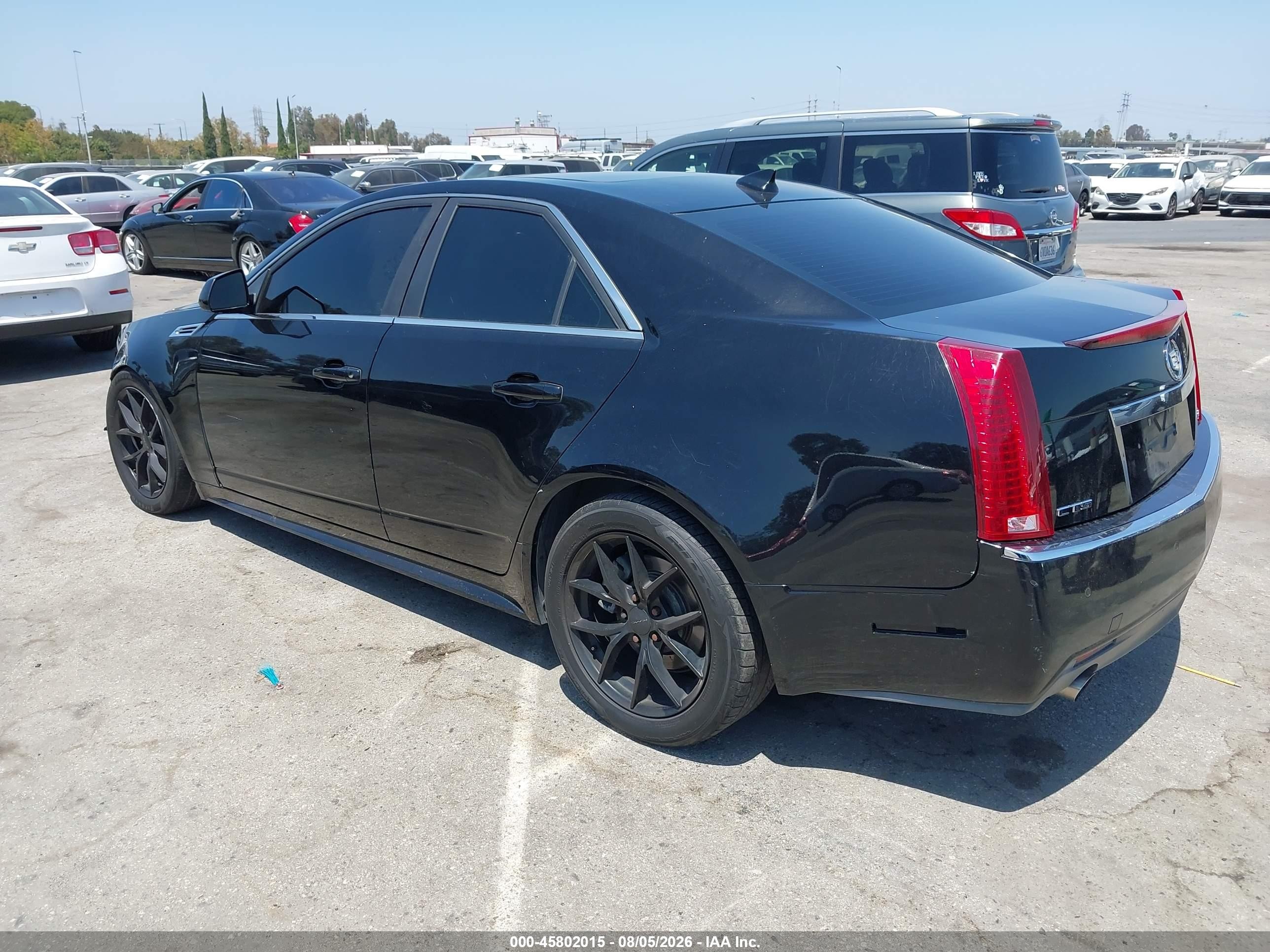 2010 Cadillac Cts Premium Black vin: 1G6DP5EV3A0119518