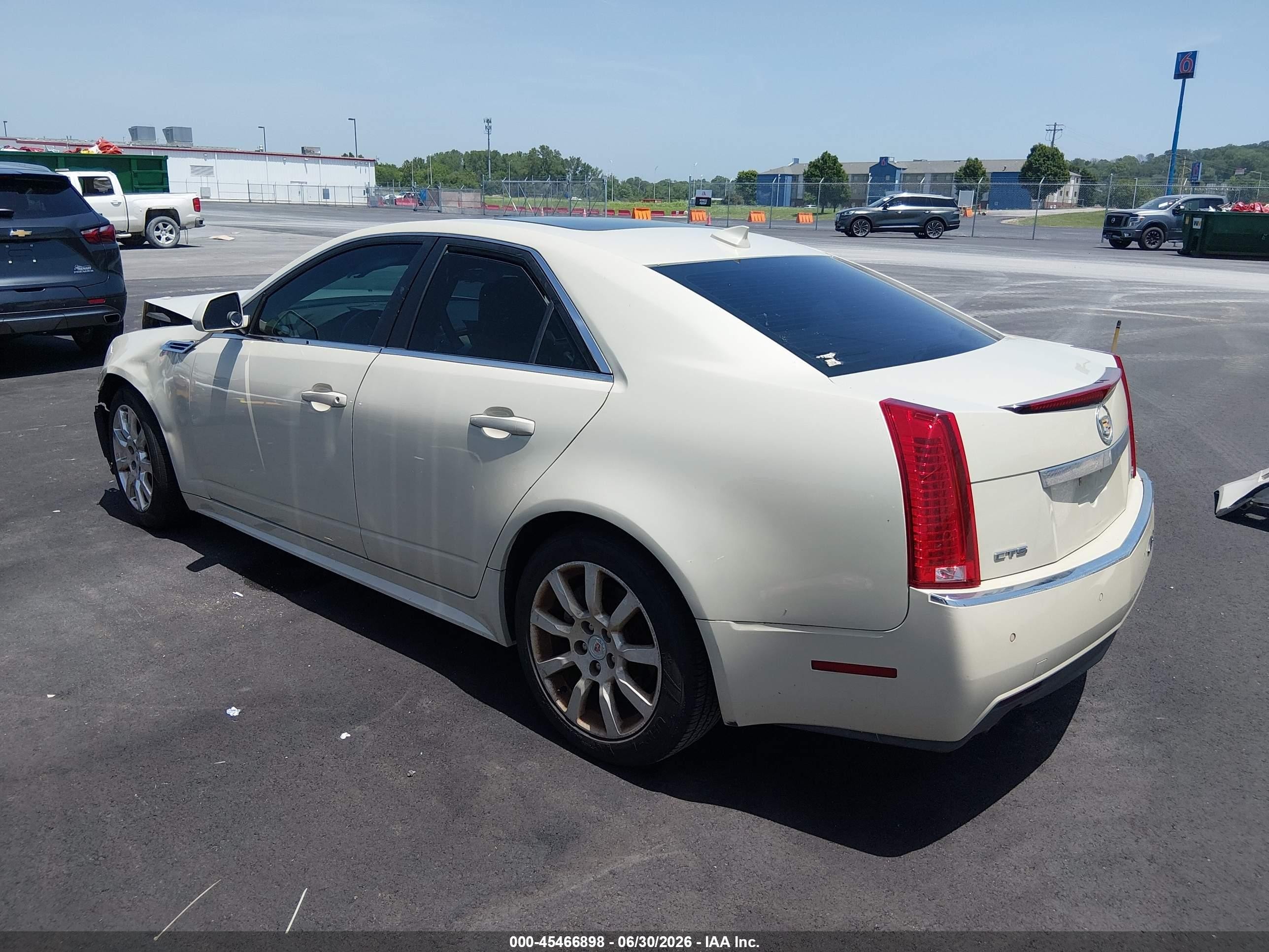 2010 Cadillac Cts Premium Кремовый vin: 1G6DP5EV5A0104146