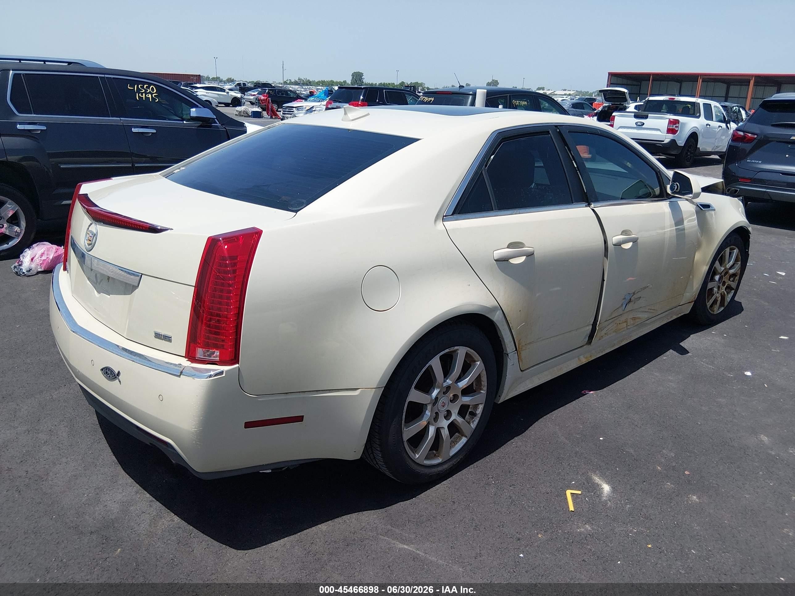 2010 Cadillac Cts Premium Кремовый vin: 1G6DP5EV5A0104146