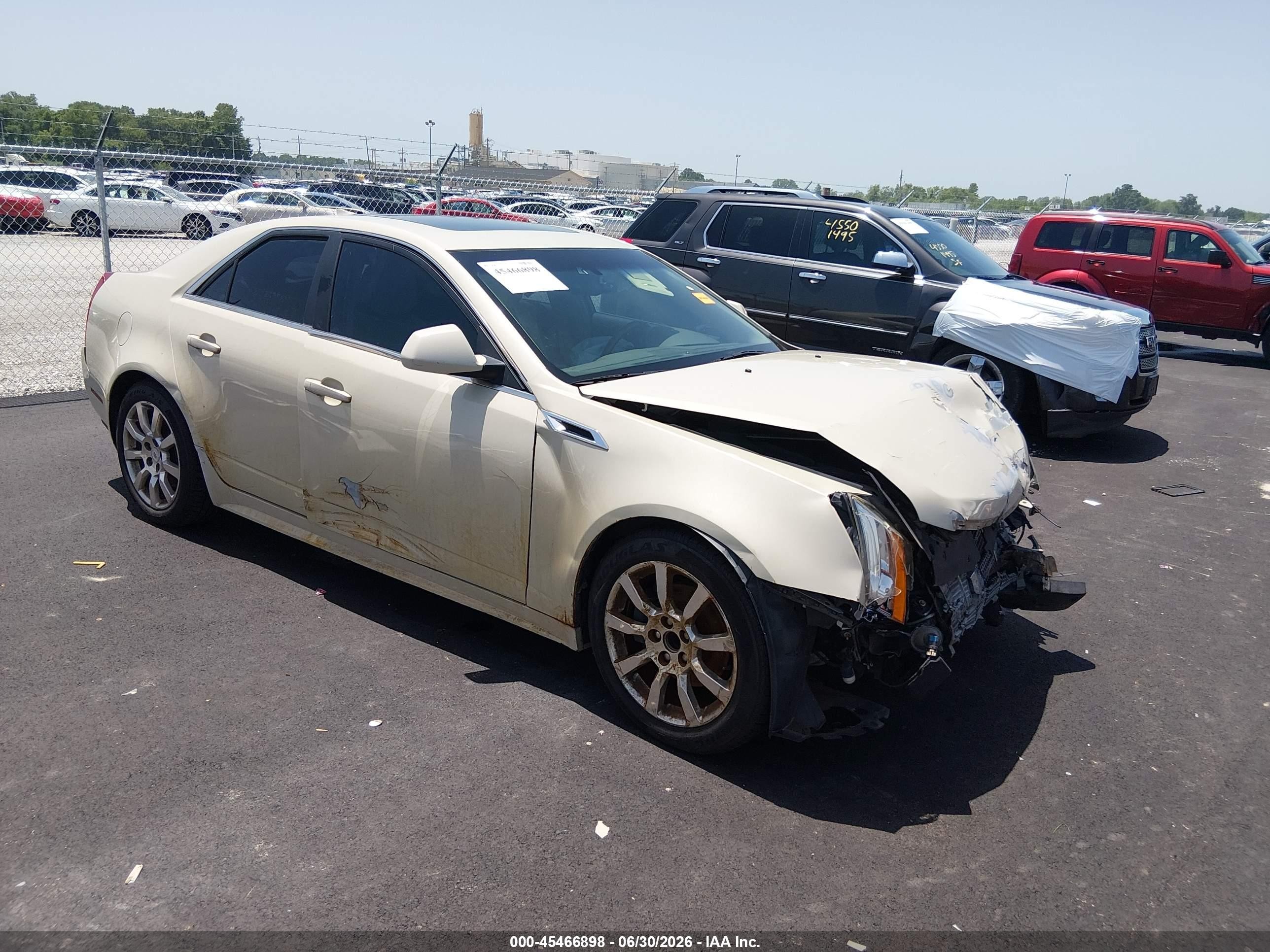 2010 Cadillac Cts Premium Кремовый vin: 1G6DP5EV5A0104146