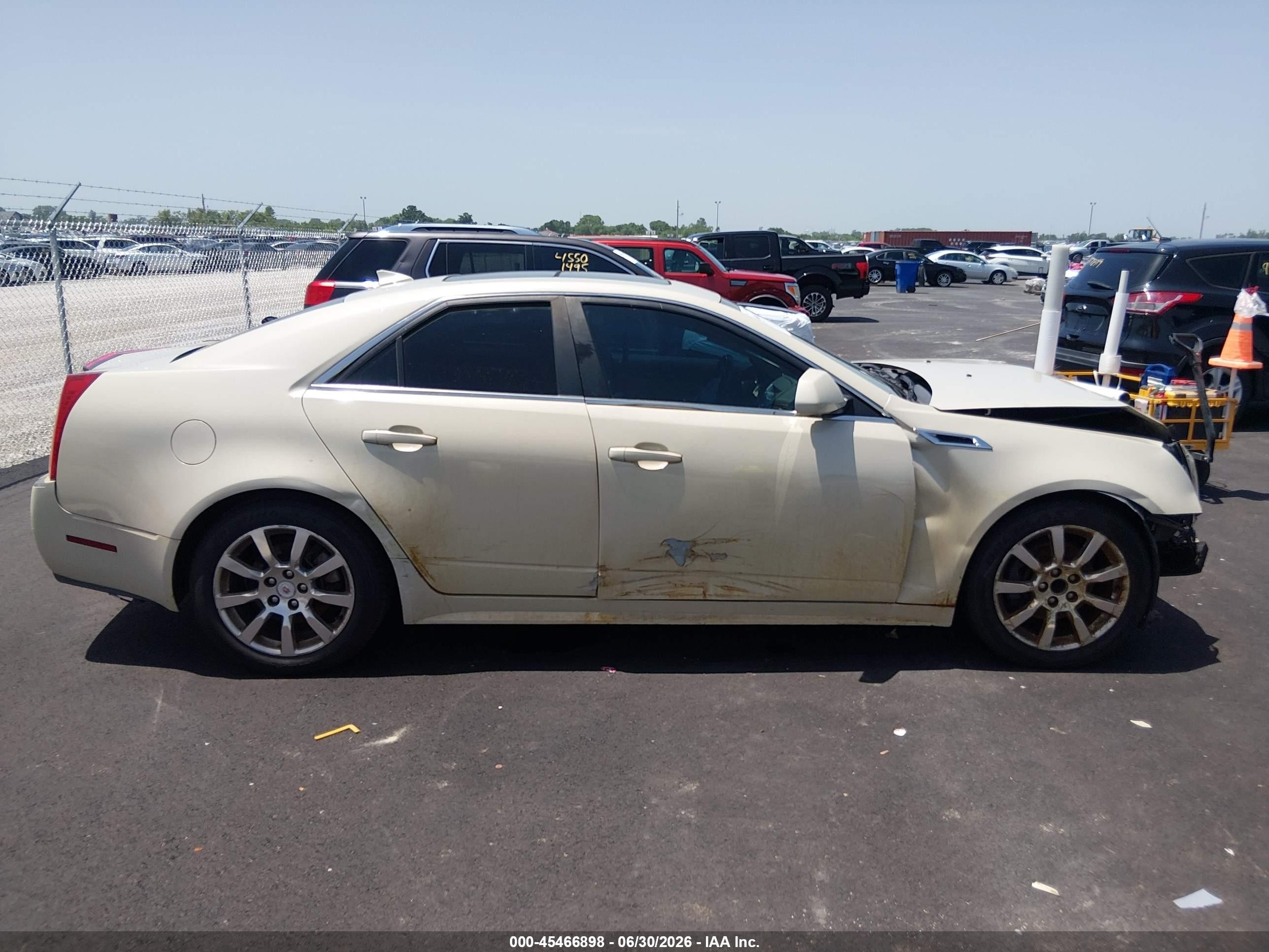 2010 Cadillac Cts Premium Кремовый vin: 1G6DP5EV5A0104146