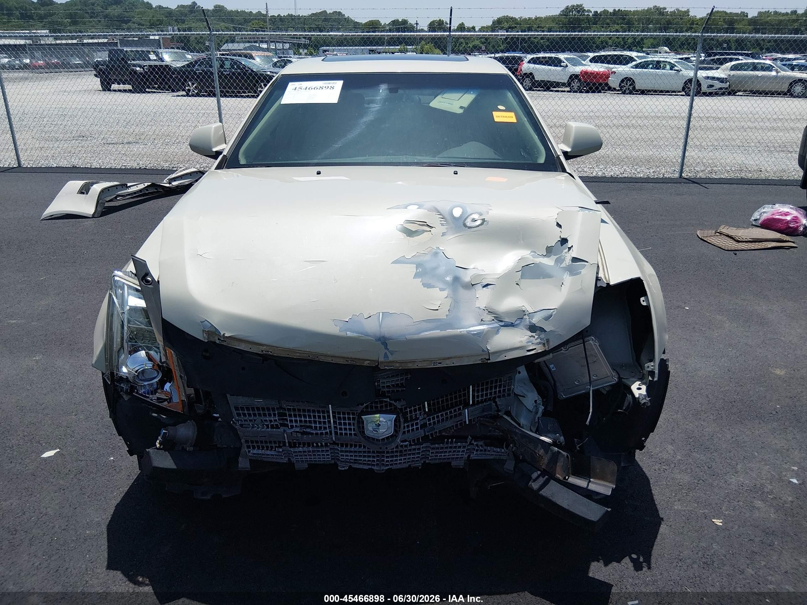 2010 Cadillac Cts Premium Кремовый vin: 1G6DP5EV5A0104146