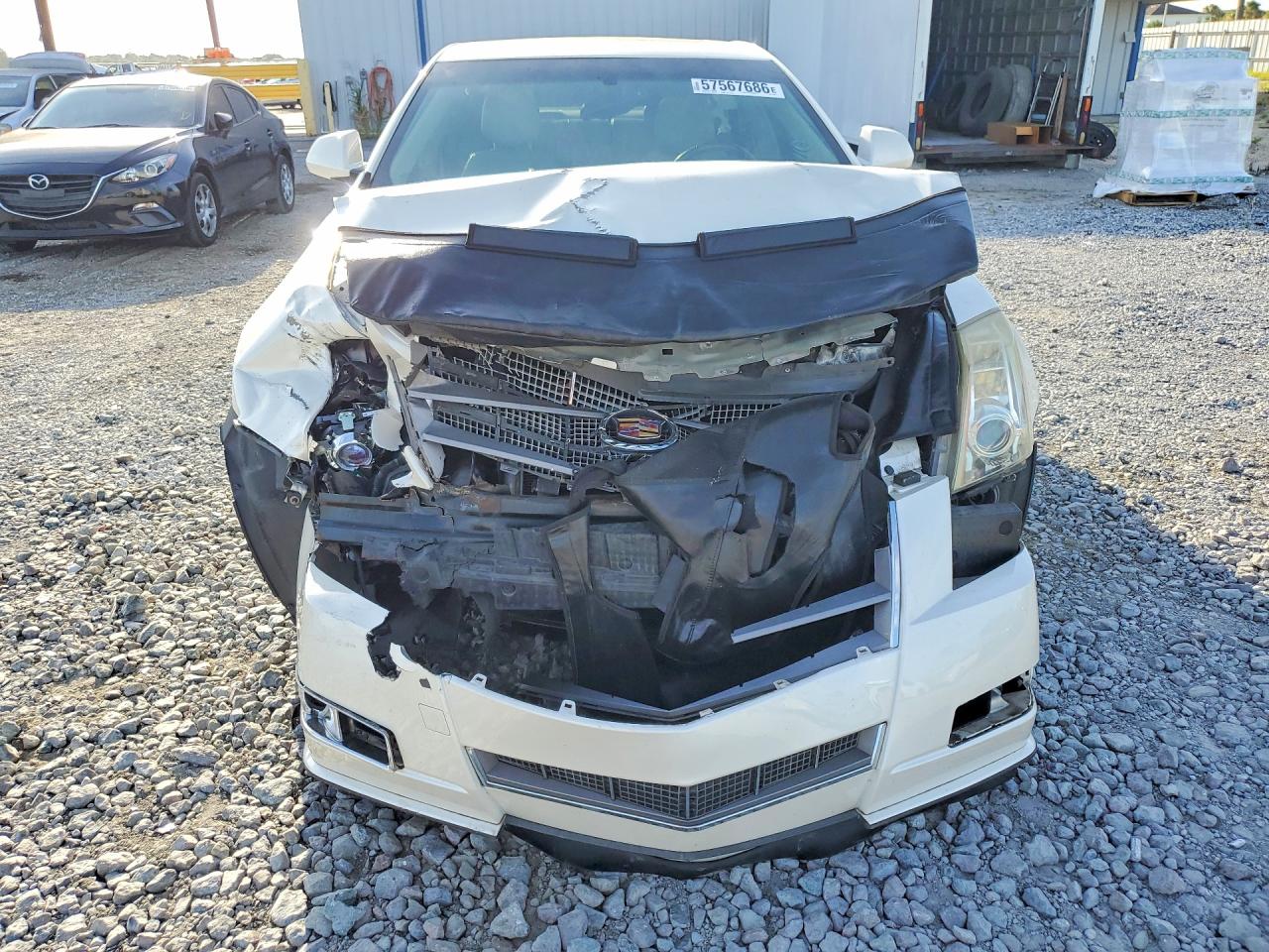 2010 Cadillac Cts Premium Collection White vin: 1G6DP5EV5A0137082
