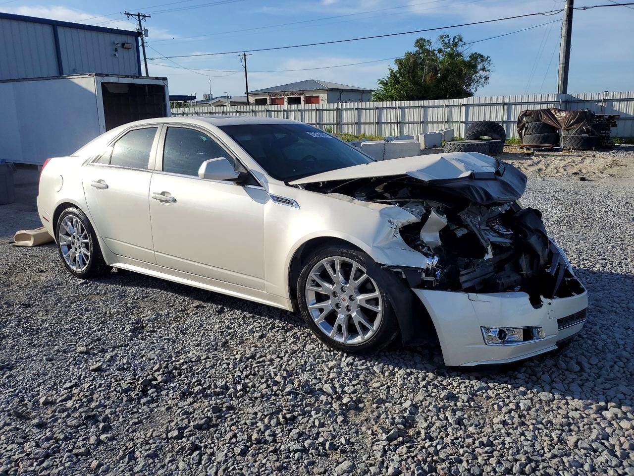 2010 Cadillac Cts Premium Collection White vin: 1G6DP5EV5A0137082