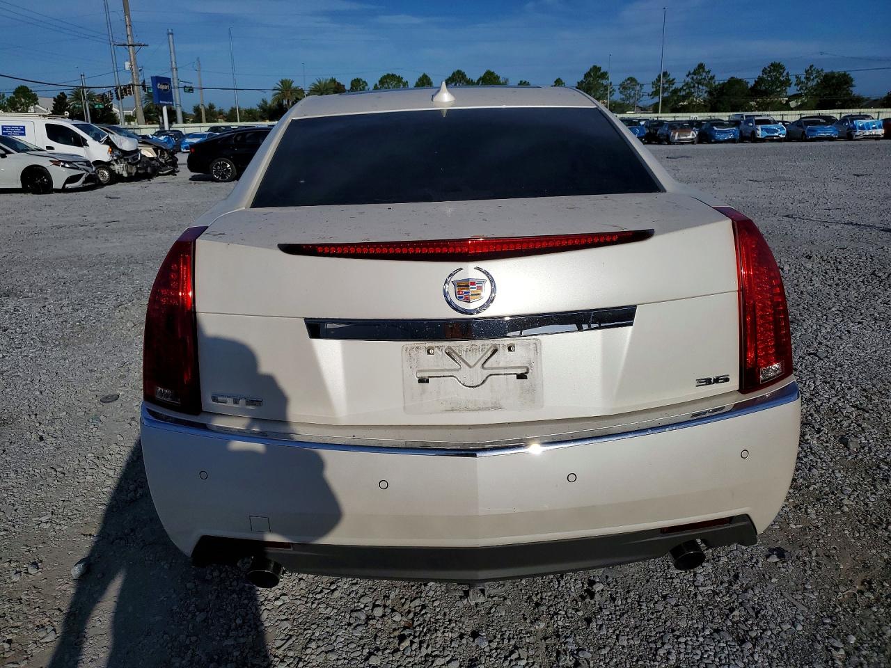 2010 Cadillac Cts Premium Collection White vin: 1G6DP5EV5A0137082
