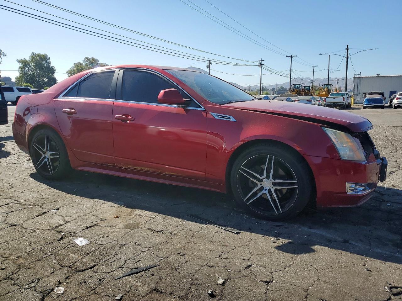 2010 Cadillac Cts Premium Collection Красный vin: 1G6DP5EV6A0109842