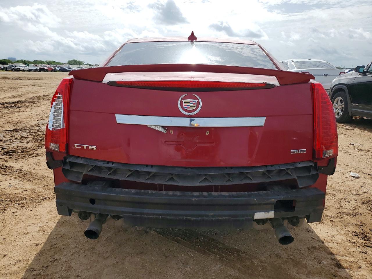 2010 Cadillac Cts Premium Collection Red vin: 1G6DP5EV7A0101605