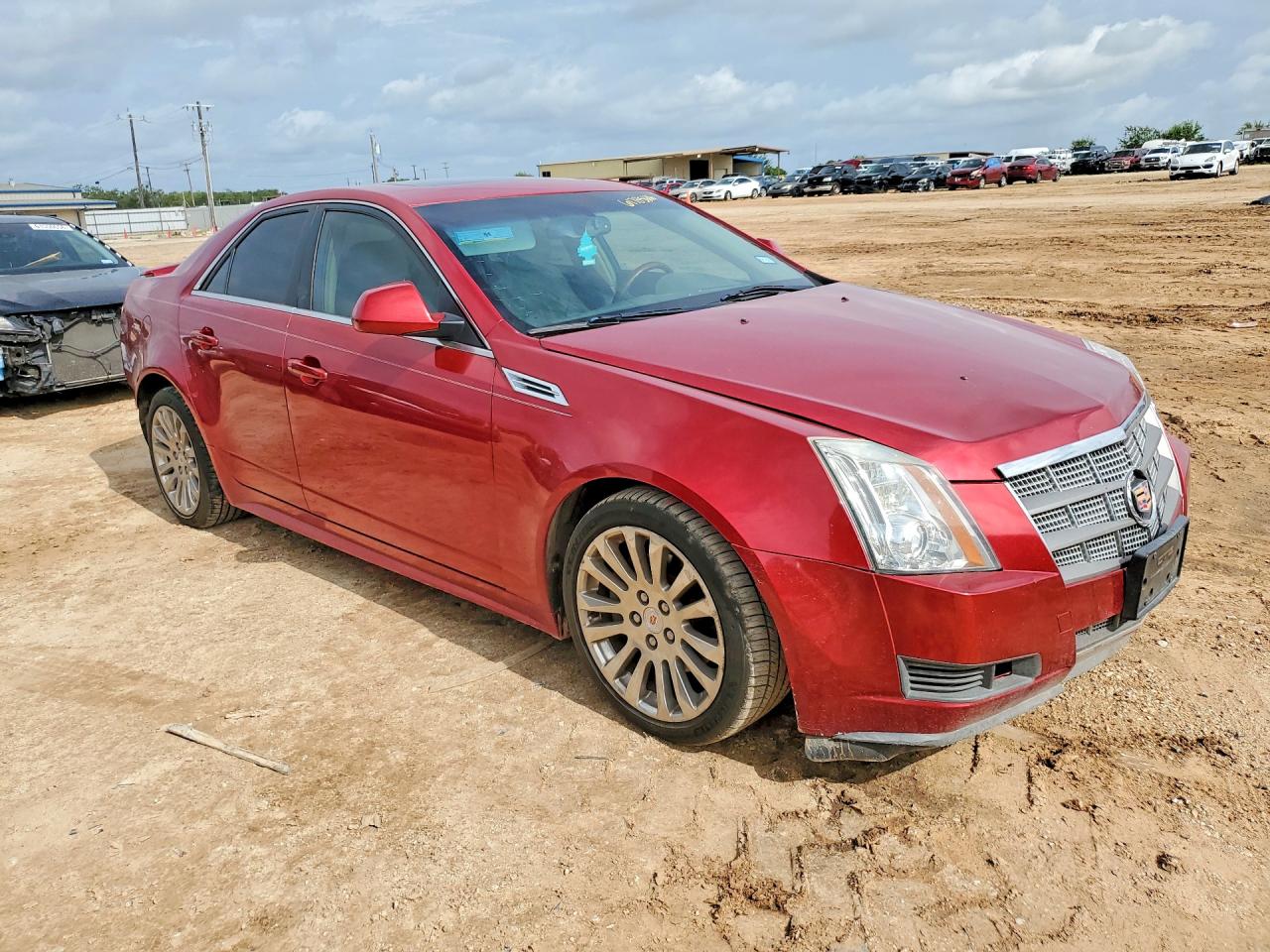 2010 Cadillac Cts Premium Collection Red vin: 1G6DP5EV7A0101605