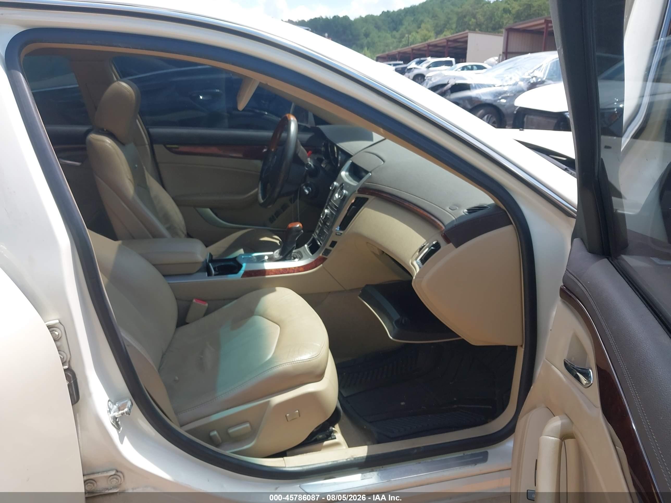 2010 Cadillac Cts Premium Collection White vin: 1G6DP5EV9A0111052