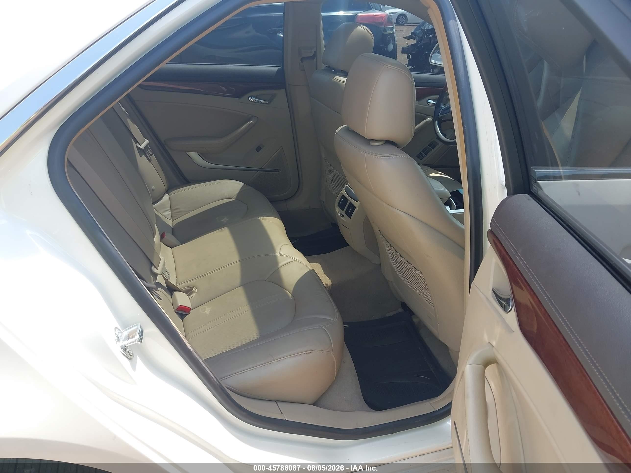2010 Cadillac Cts Premium Collection White vin: 1G6DP5EV9A0111052