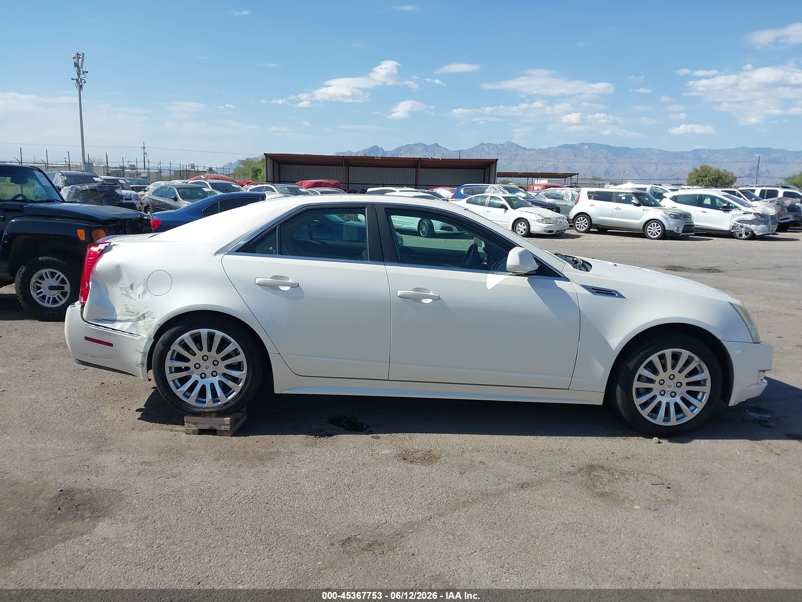 2010 Cadillac Cts Premium Cream vin: 1G6DP5EVXA0126935