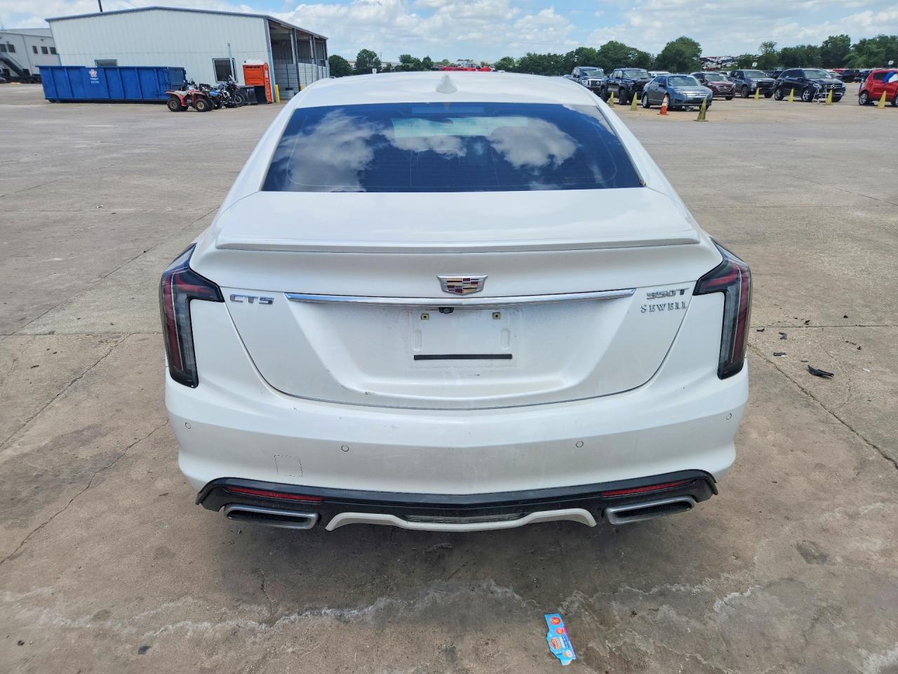 2023 Cadillac Ct5 Sport White vin: 1G6DP5RK4P0109606