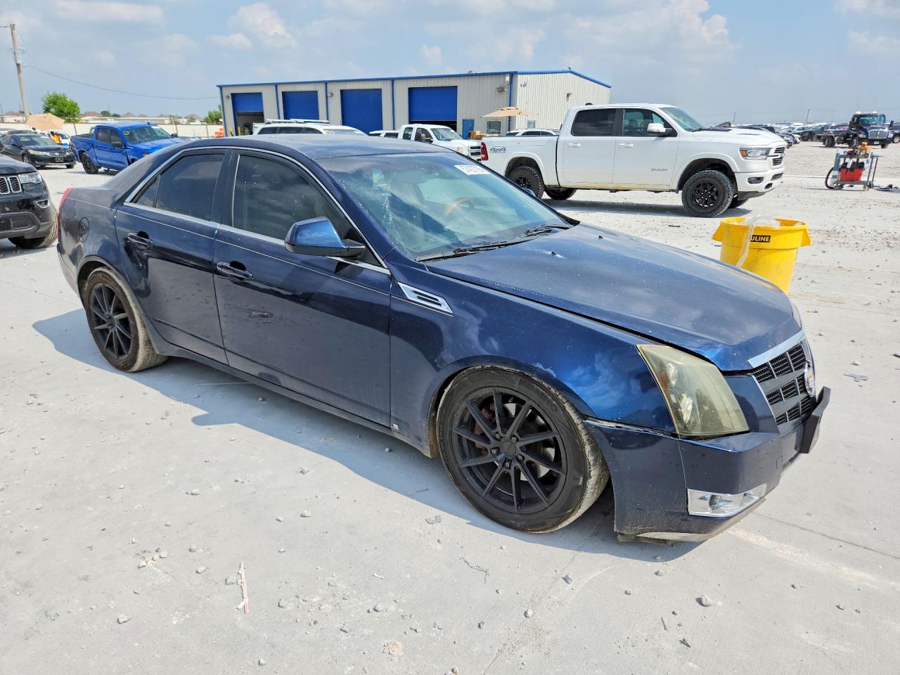 2008 Cadillac Cts Hi Feature V6 Синий vin: 1G6DR57V180138425