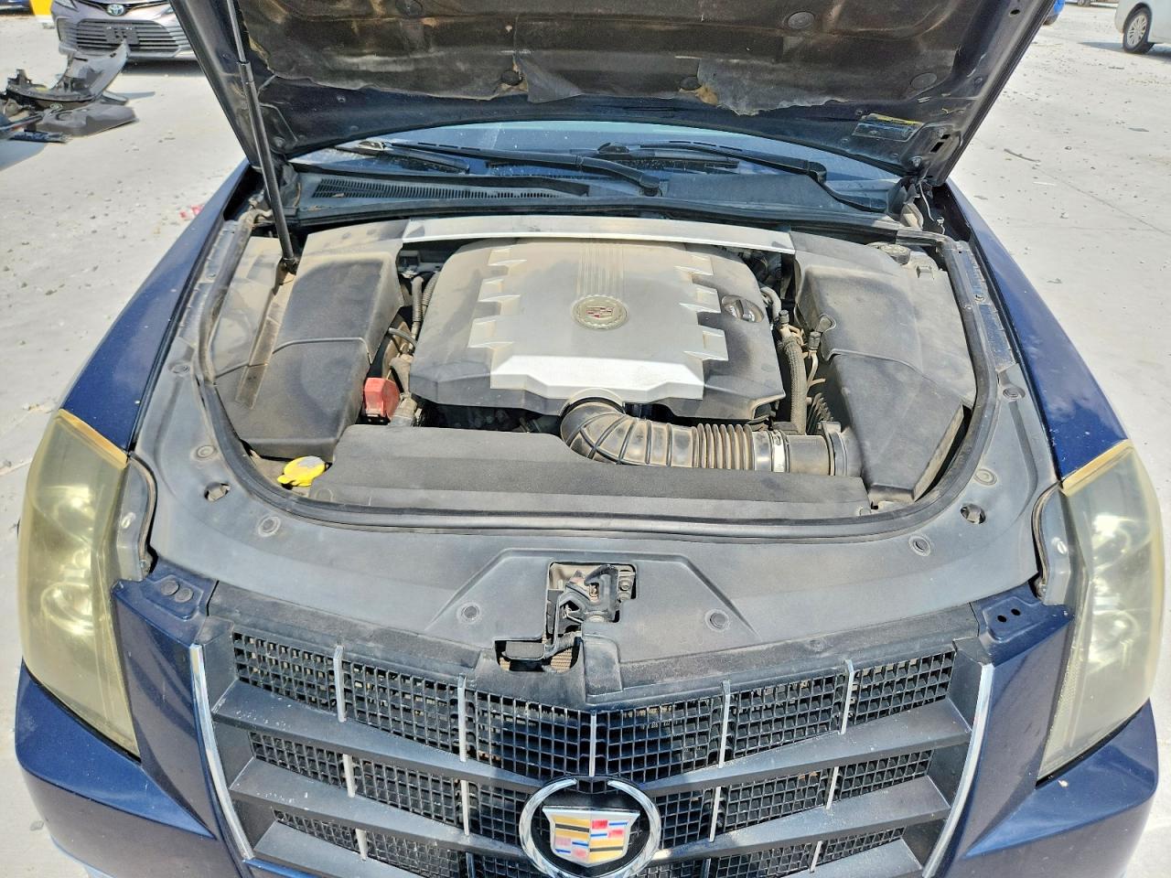 2008 Cadillac Cts Hi Feature V6 Синий vin: 1G6DR57V180138425