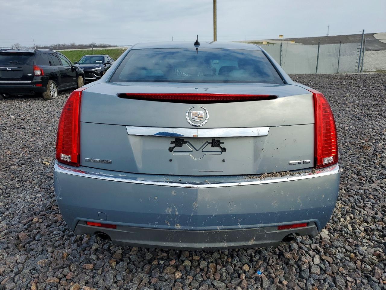 2008 Cadillac Cts Hi Feature V6 Blue vin: 1G6DR57V580142994