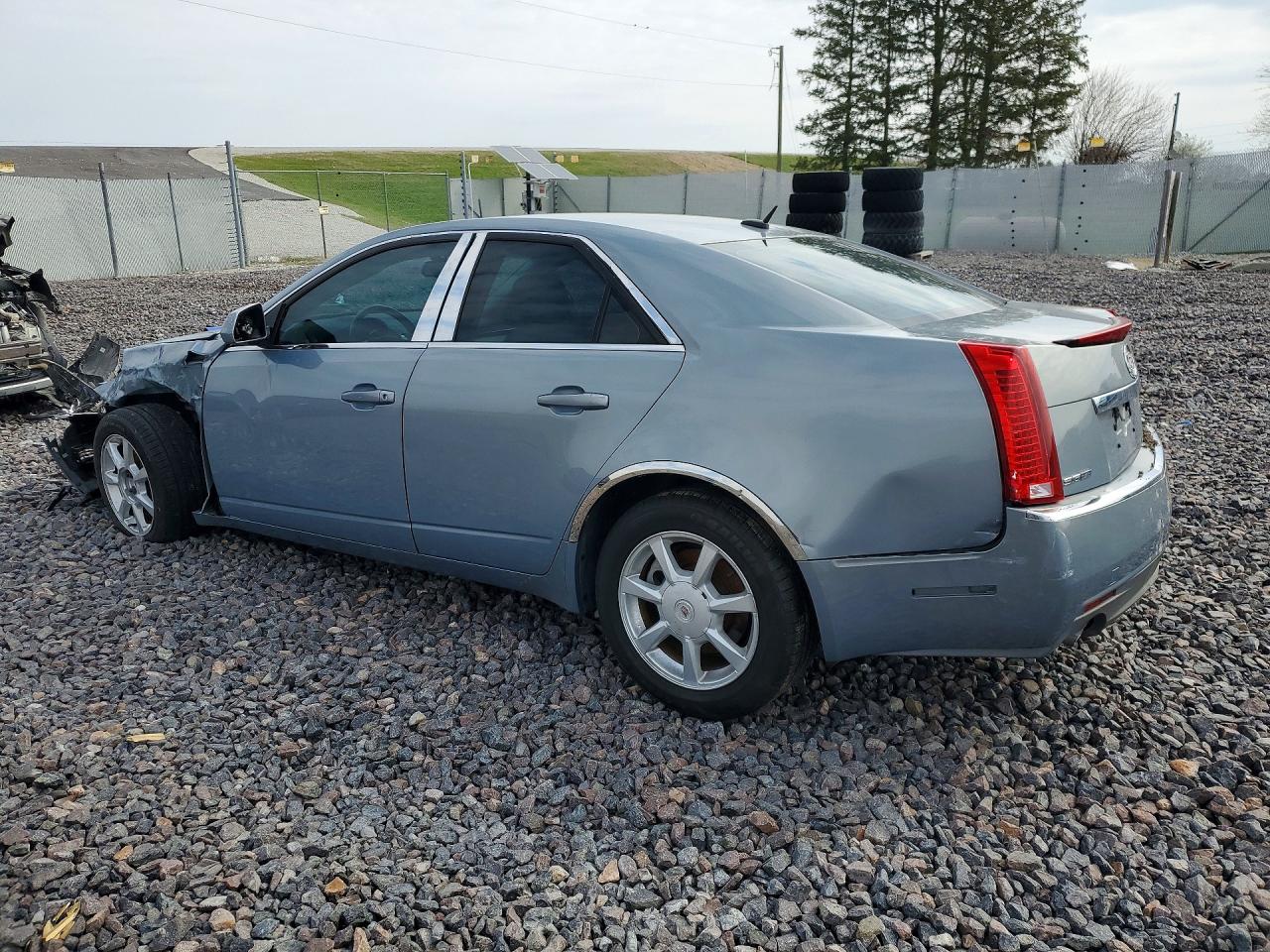2008 Cadillac Cts Hi Feature V6 Blue vin: 1G6DR57V580142994