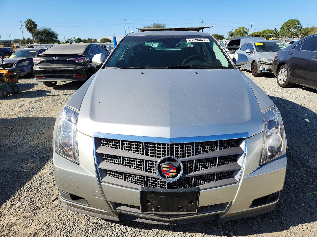 2008 Cadillac Cts Hi Feature V6 Серебряный vin: 1G6DR57V580158046