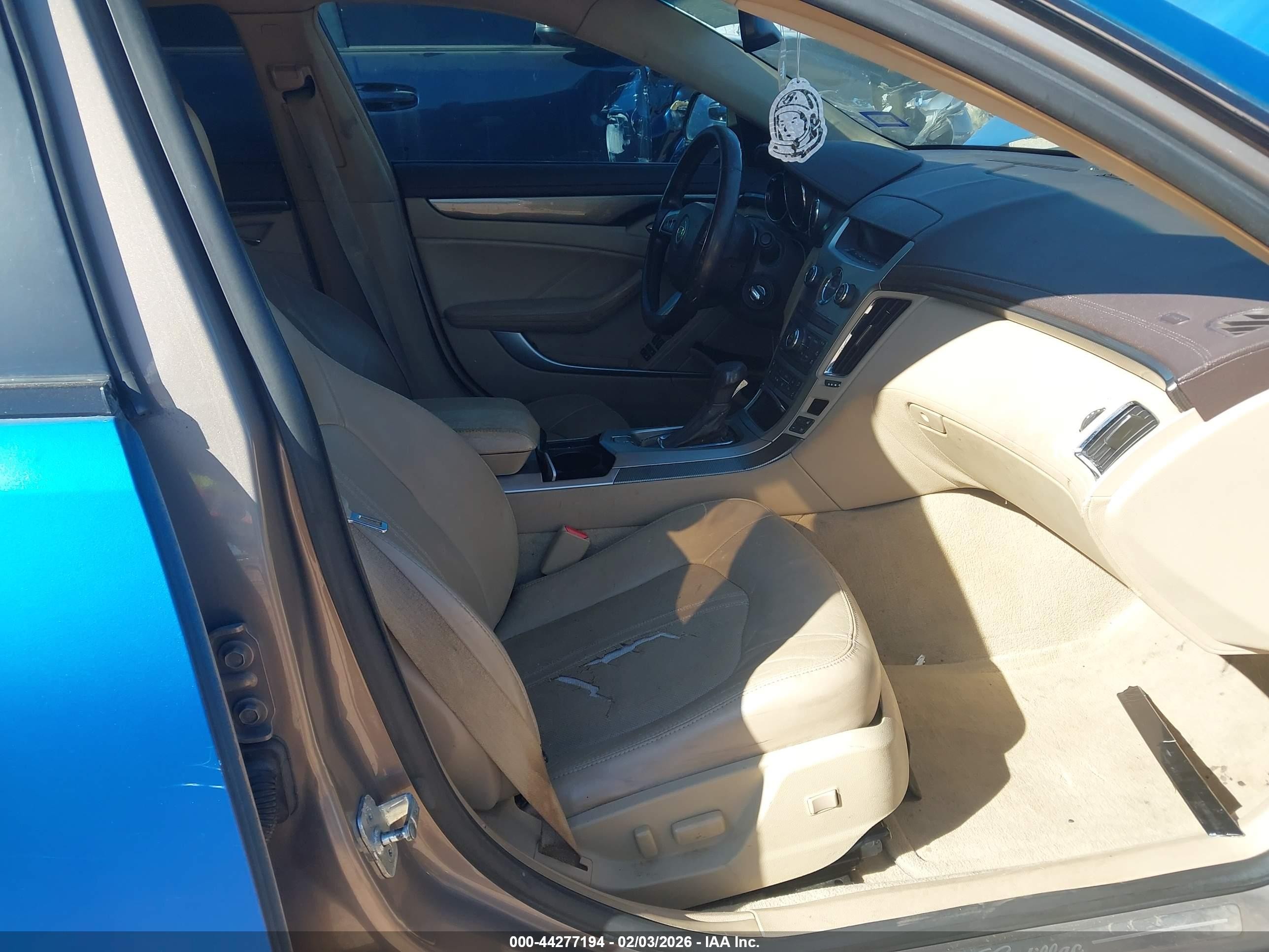 2008 Cadillac Cts Standard Blue vin: 1G6DR57V780138686