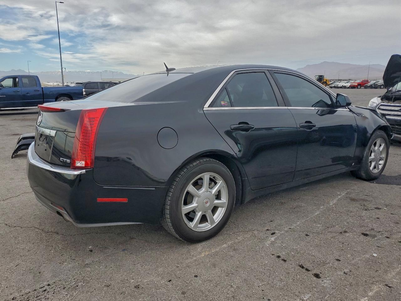 2008 Cadillac Cts Hi Feature V6 Black vin: 1G6DR57V780188780