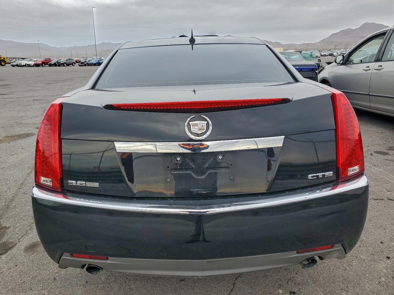 2008 Cadillac Cts Hi Feature V6 Black vin: 1G6DR57V780188780