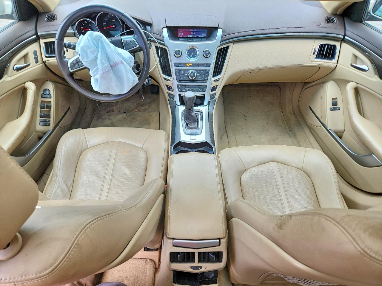 2008 Cadillac Cts Hi Feature V6 Tan vin: 1G6DR57V880177299