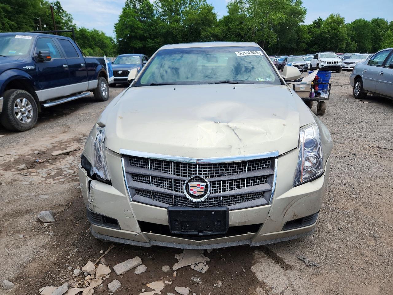 2008 Cadillac Cts Hi Feature V6 Tan vin: 1G6DR57V880177299