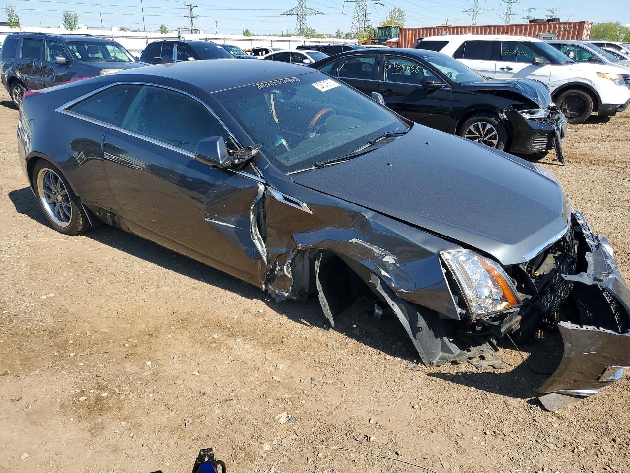 2012 Cadillac Cts Premium Collection Gray vin: 1G6DS1E33C0129264
