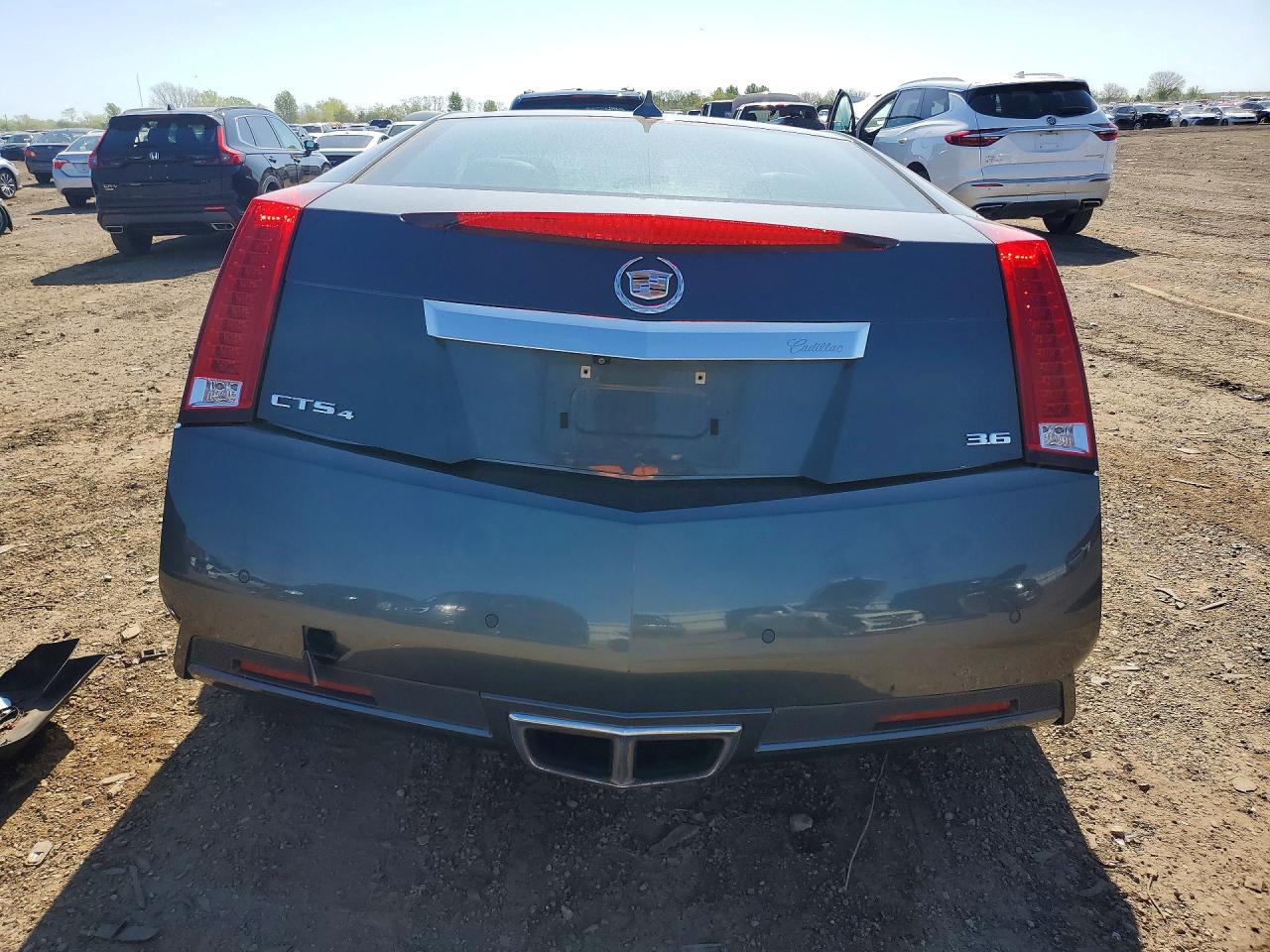 2012 Cadillac Cts Premium Collection Gray vin: 1G6DS1E33C0129264