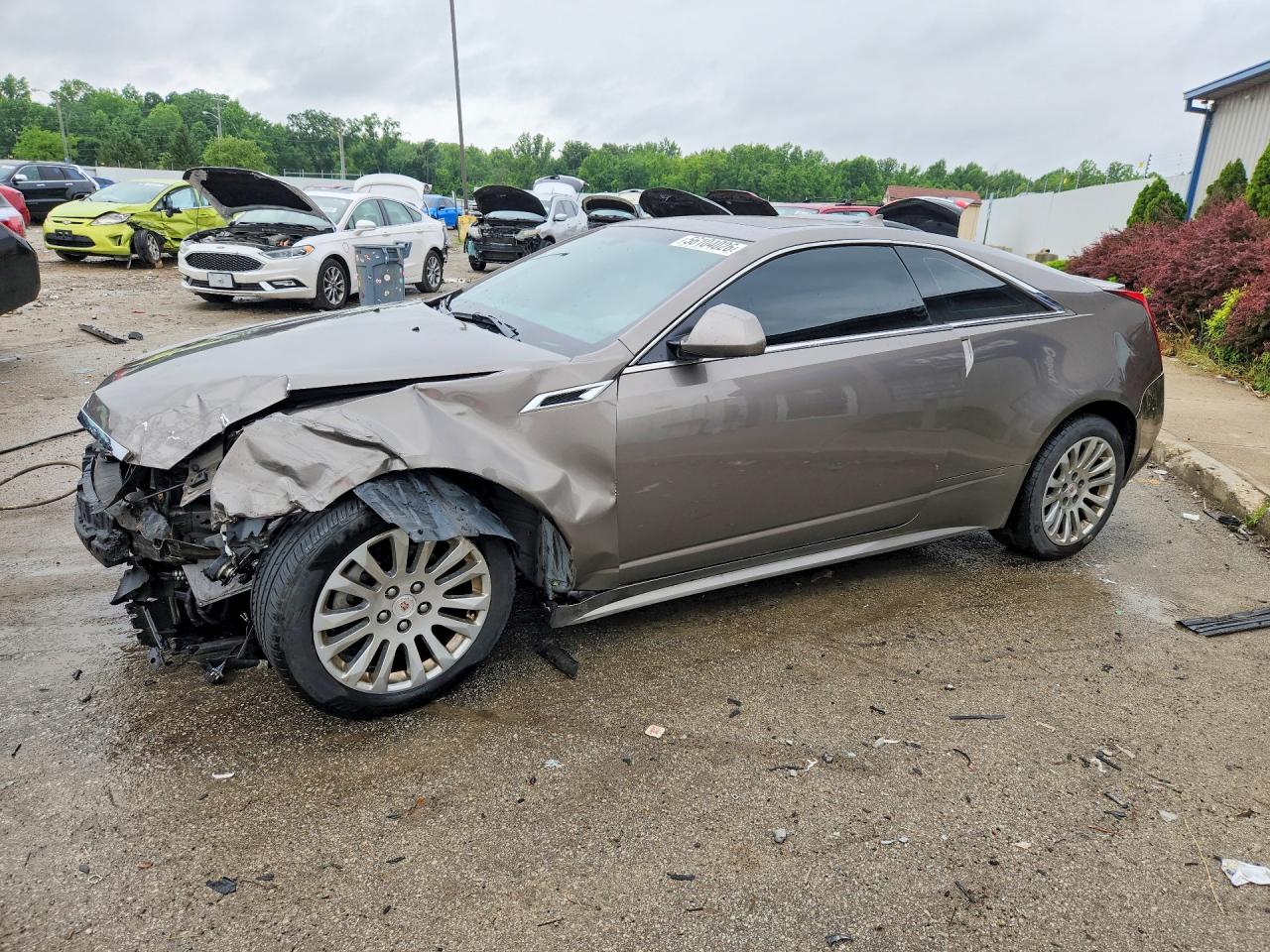 2012 Cadillac Cts Premium Collection Gray vin: 1G6DS1E34C0127958