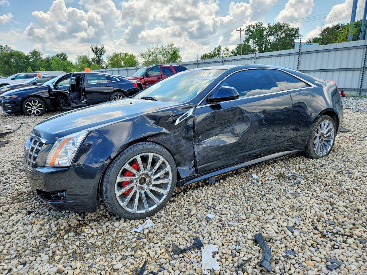 2013 Cadillac Cts Premium Collection Серый vin: 1G6DS1E34D0112829