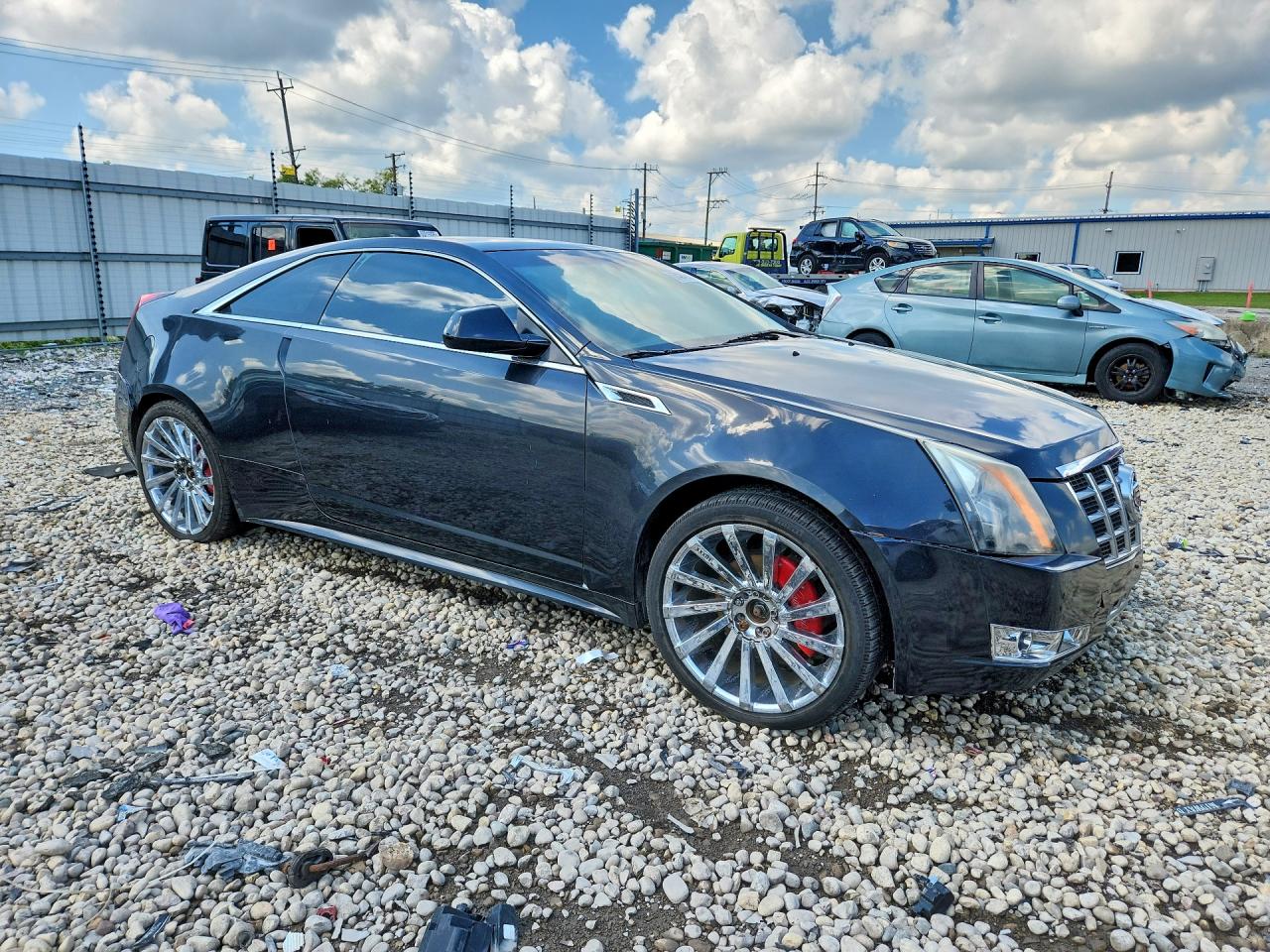 2013 Cadillac Cts Premium Collection Gray vin: 1G6DS1E34D0112829
