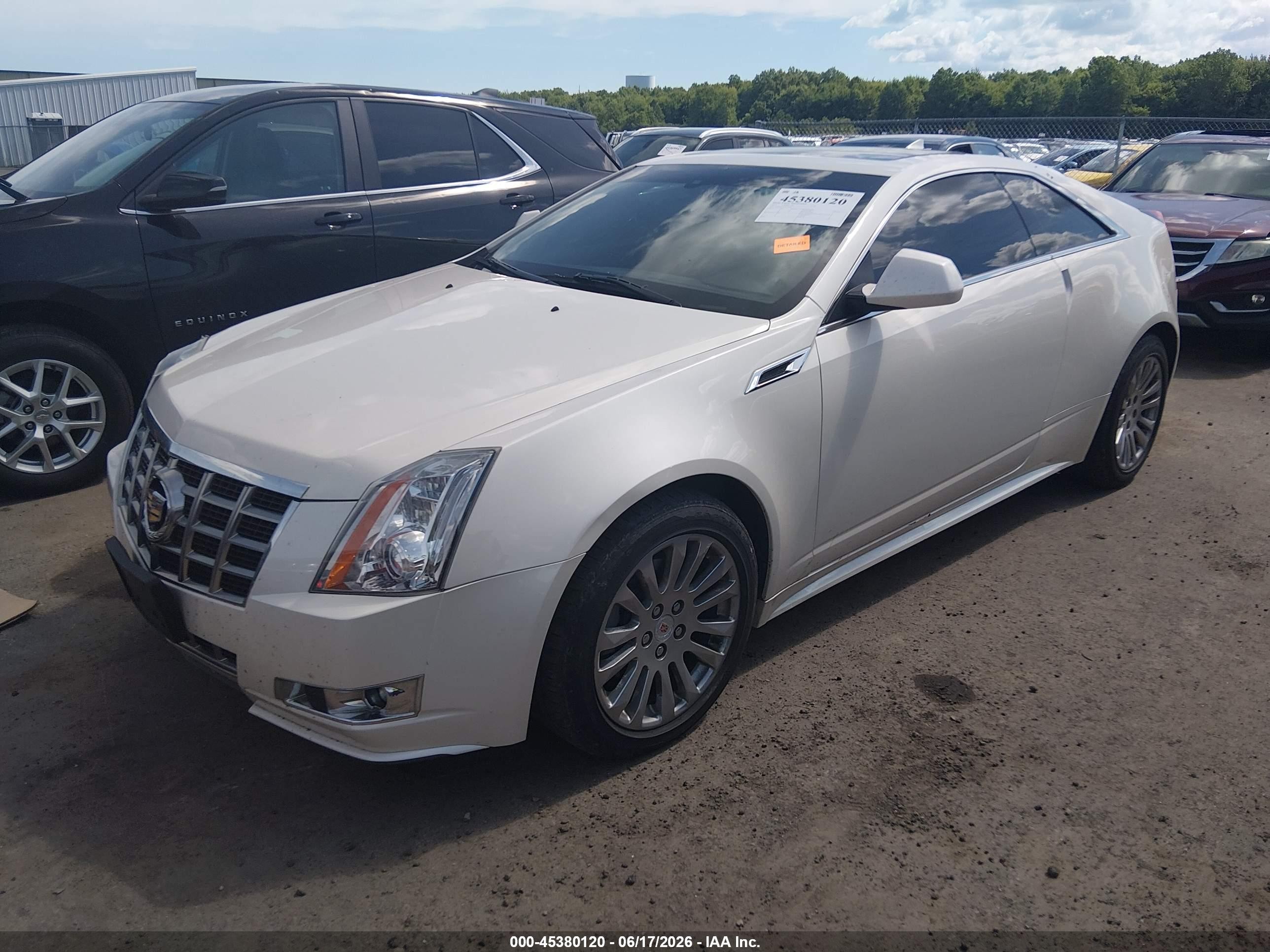 2013 Cadillac Cts Premium Белый vin: 1G6DS1E34D0159276