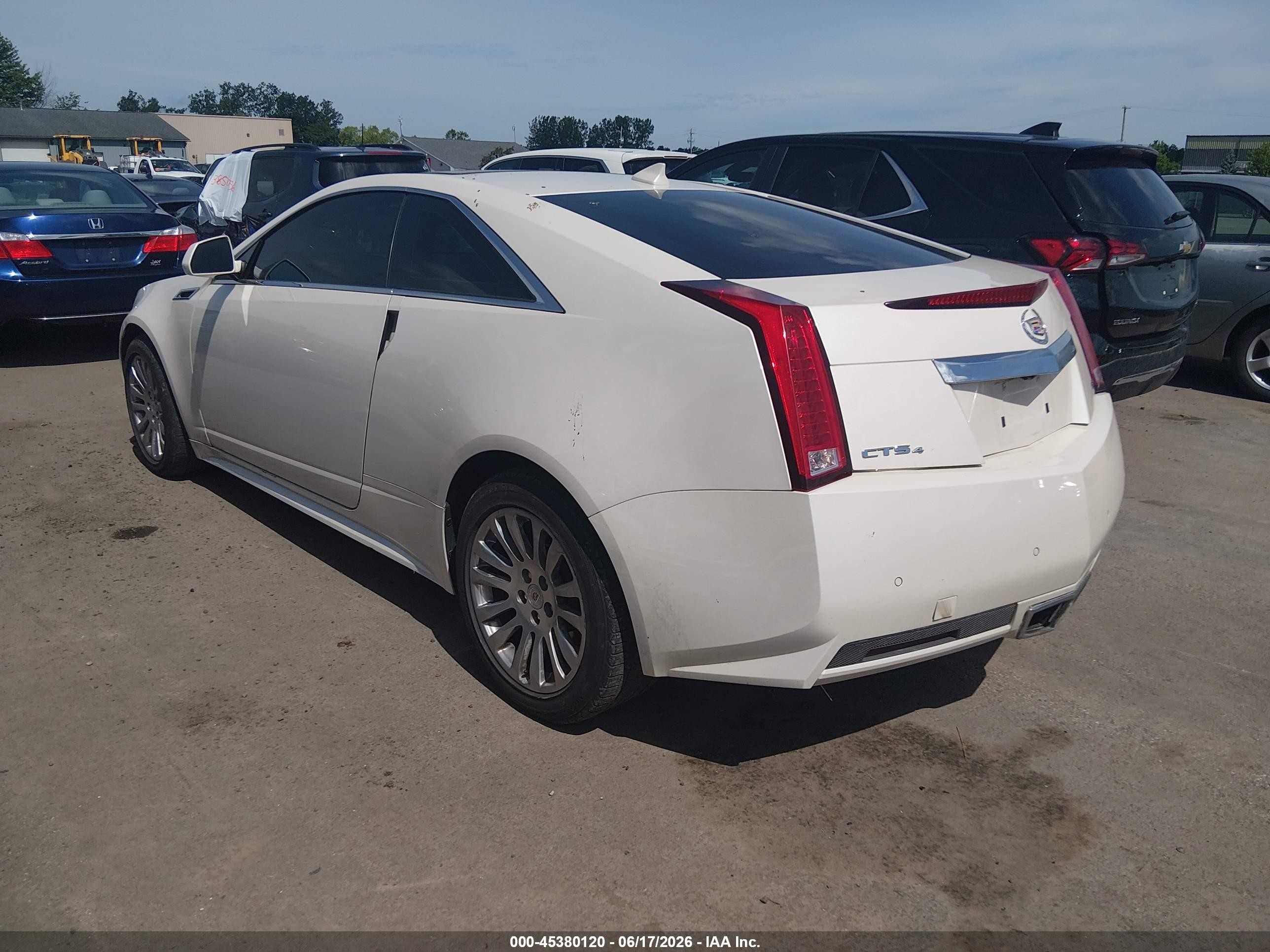 2013 Cadillac Cts Premium Белый vin: 1G6DS1E34D0159276