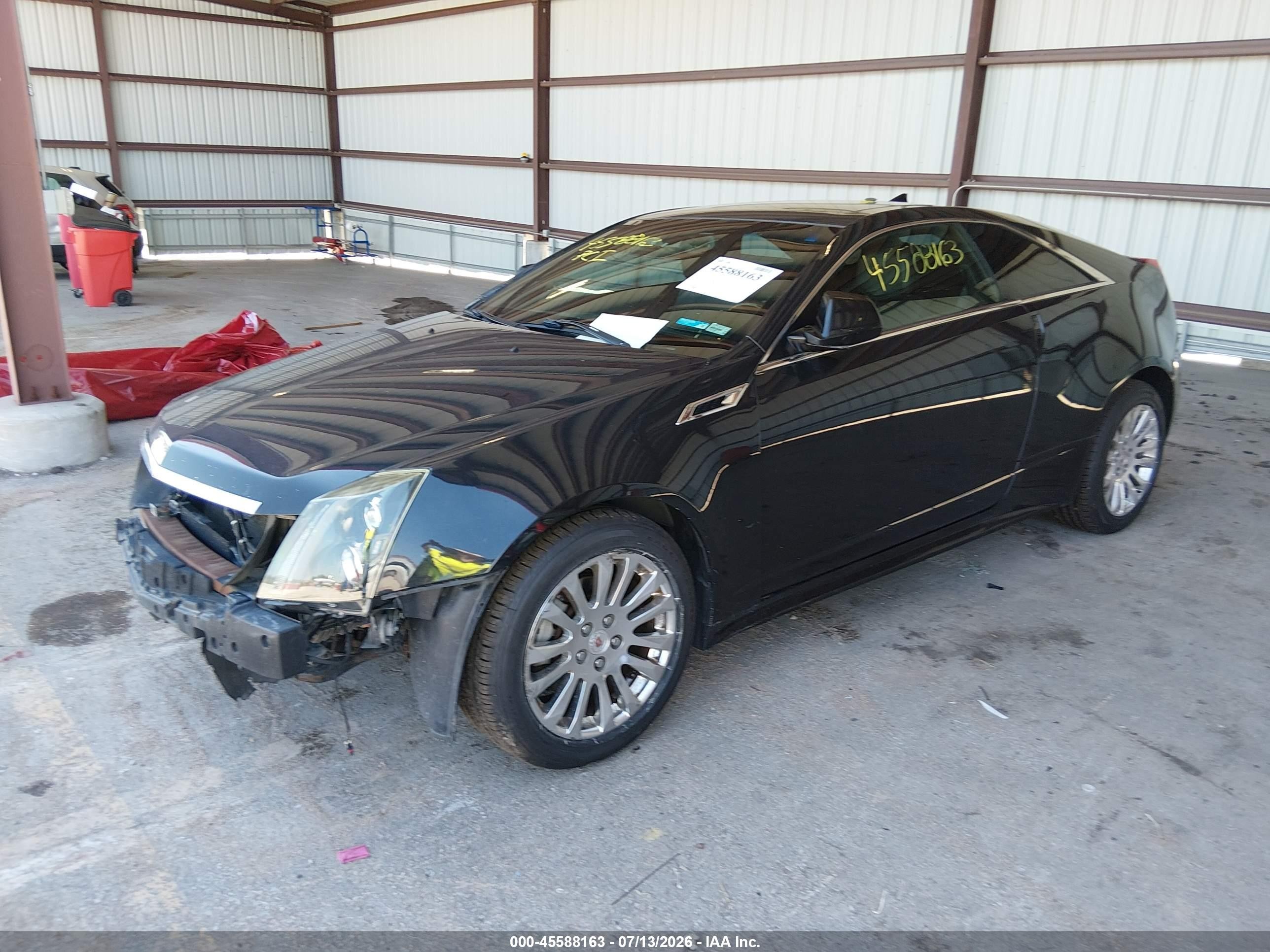 2012 Cadillac Cts Premium Black vin: 1G6DS1E35C0158281