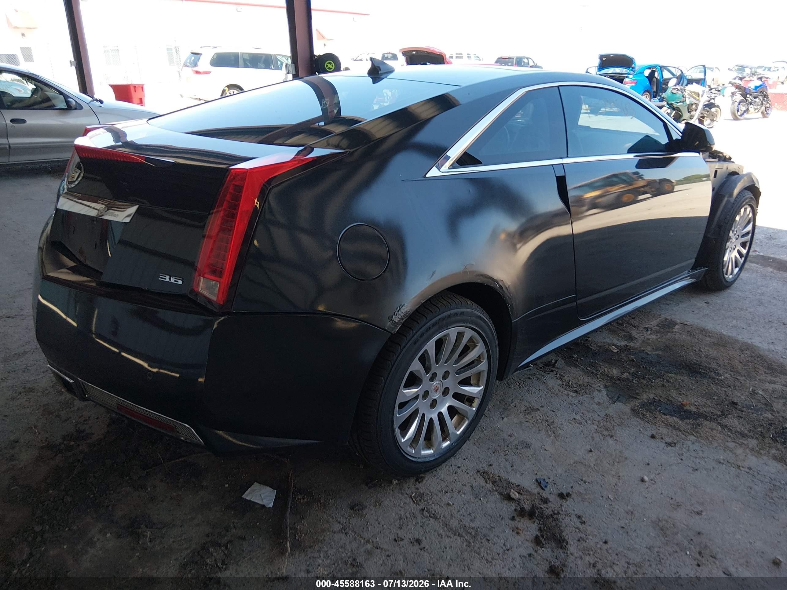2012 Cadillac Cts Premium Black vin: 1G6DS1E35C0158281